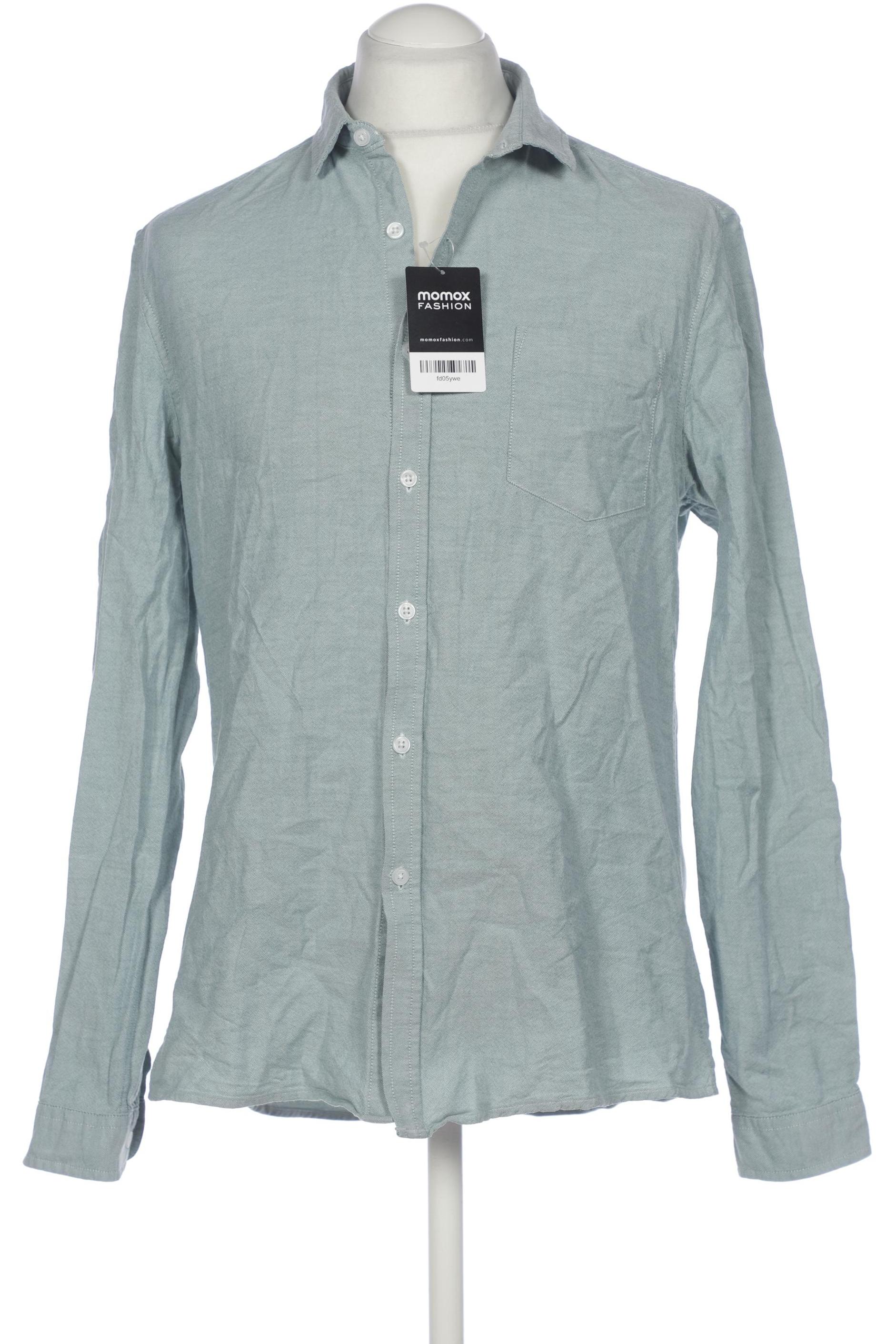 

asos Herren Hemd, türkis, Gr. 52