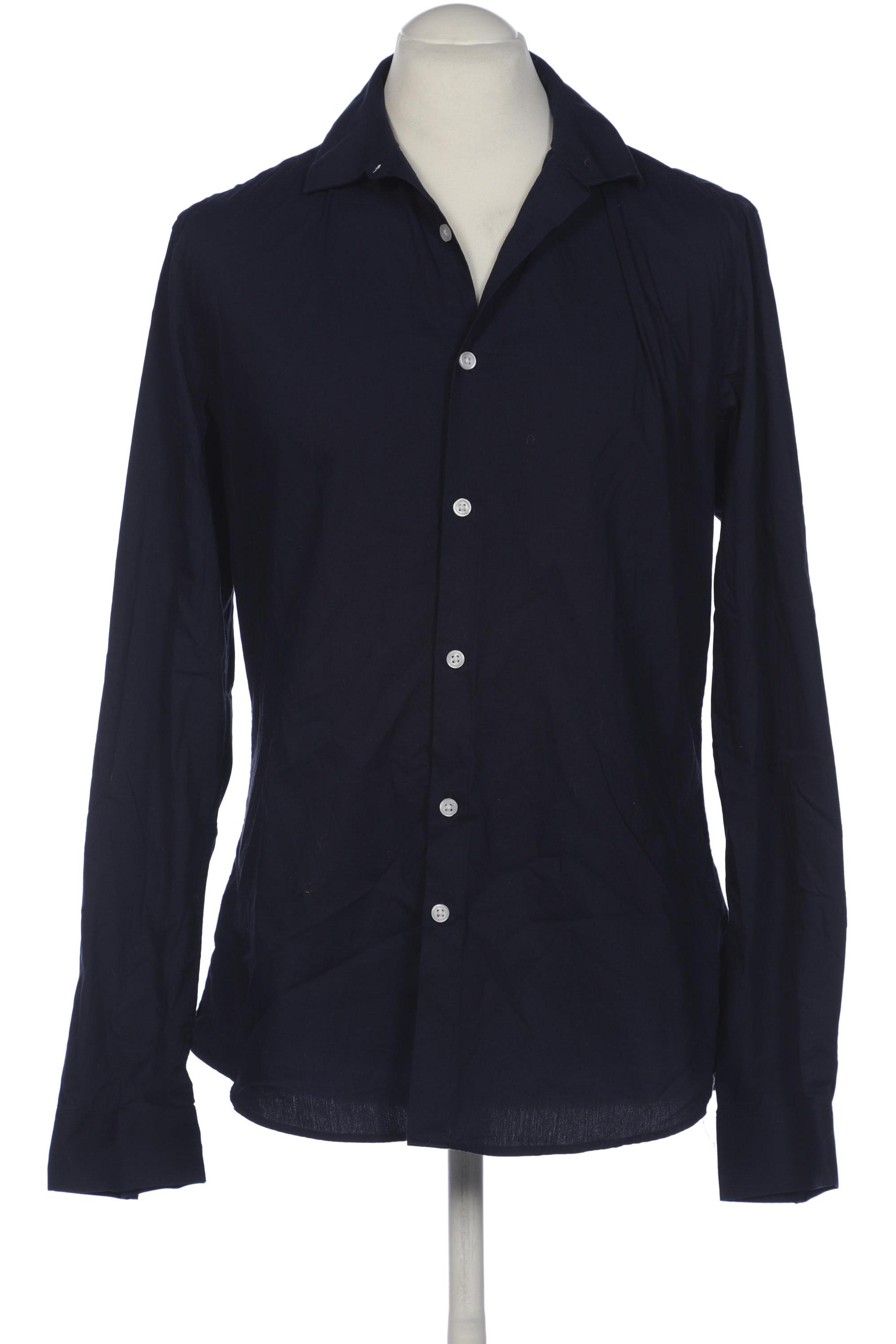 

asos Herren Hemd, marineblau, Gr. 52