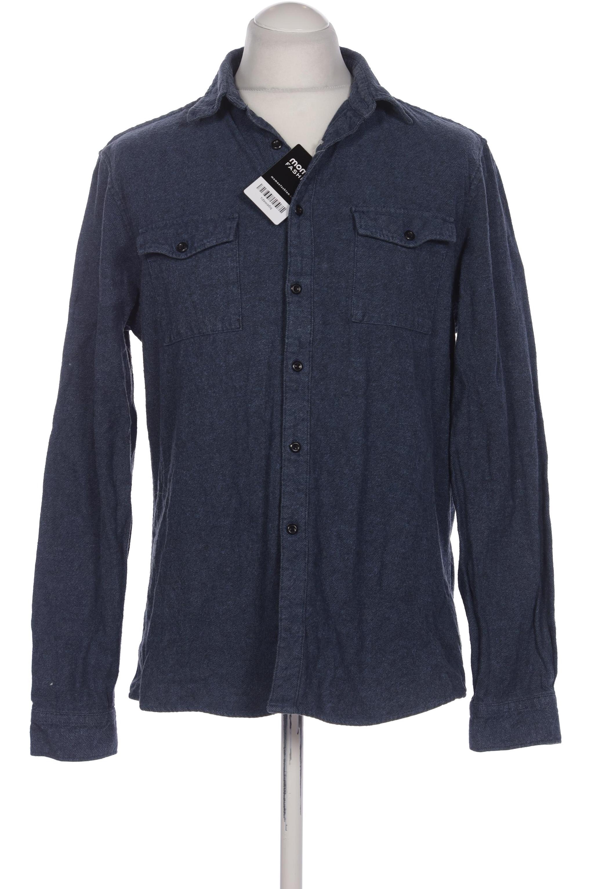 

asos Herren Hemd, marineblau, Gr. 52