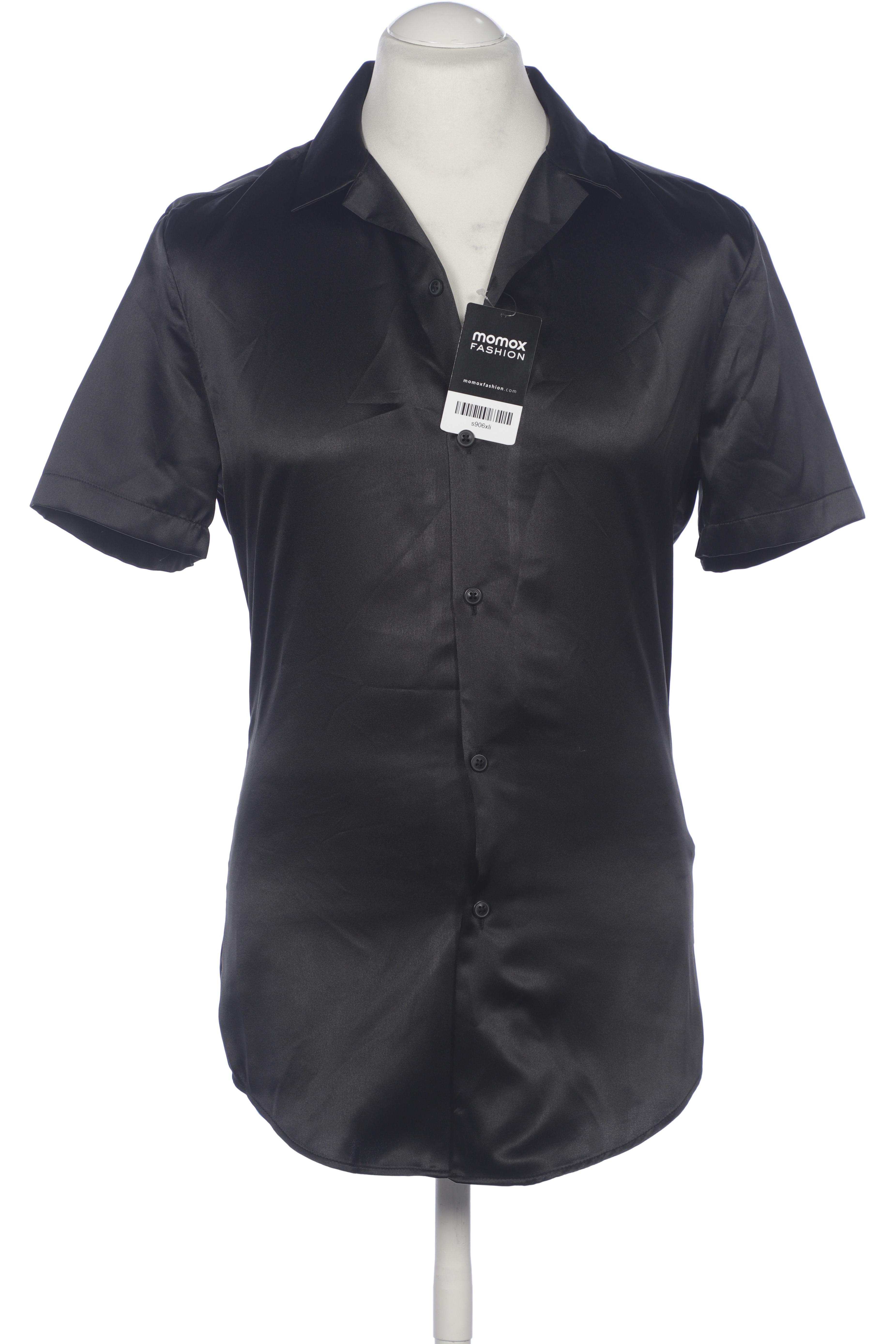 

asos Herren Hemd, schwarz, Gr. 48