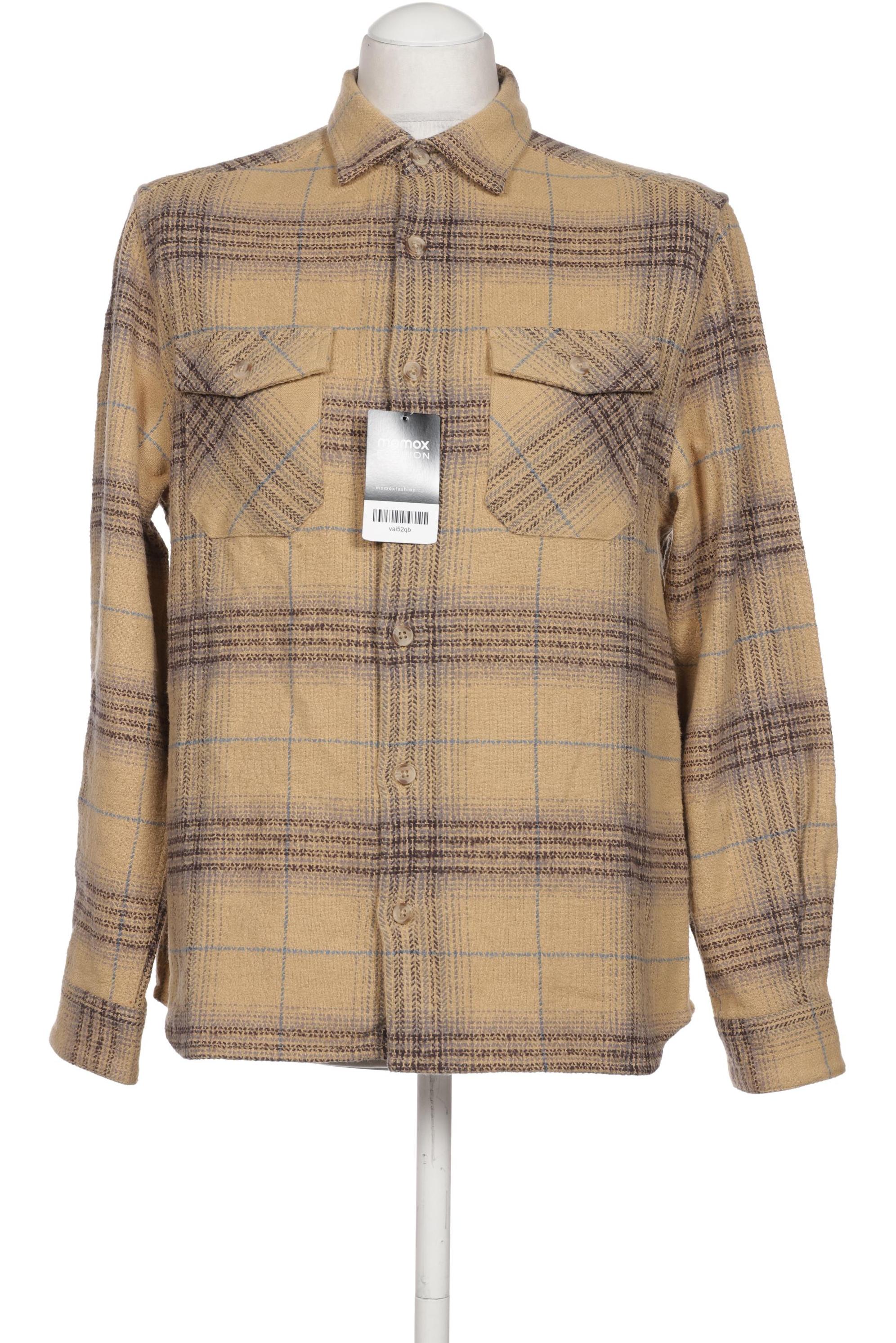 

asos Herren Hemd, beige, Gr. 46