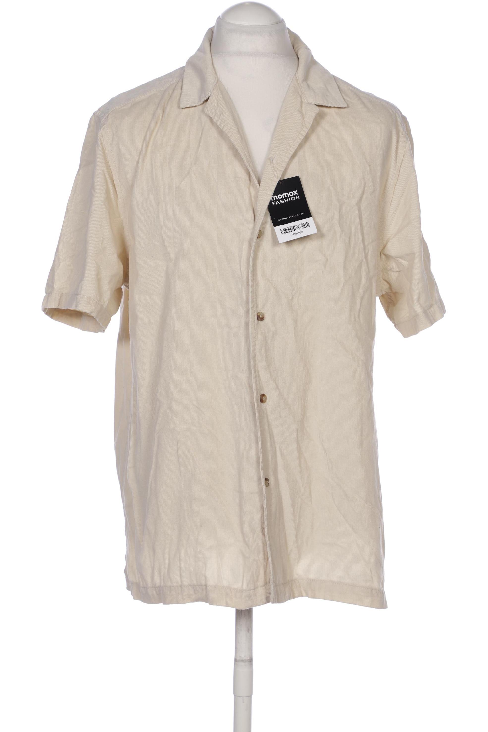 

asos Herren Hemd, cremeweiß, Gr. 52