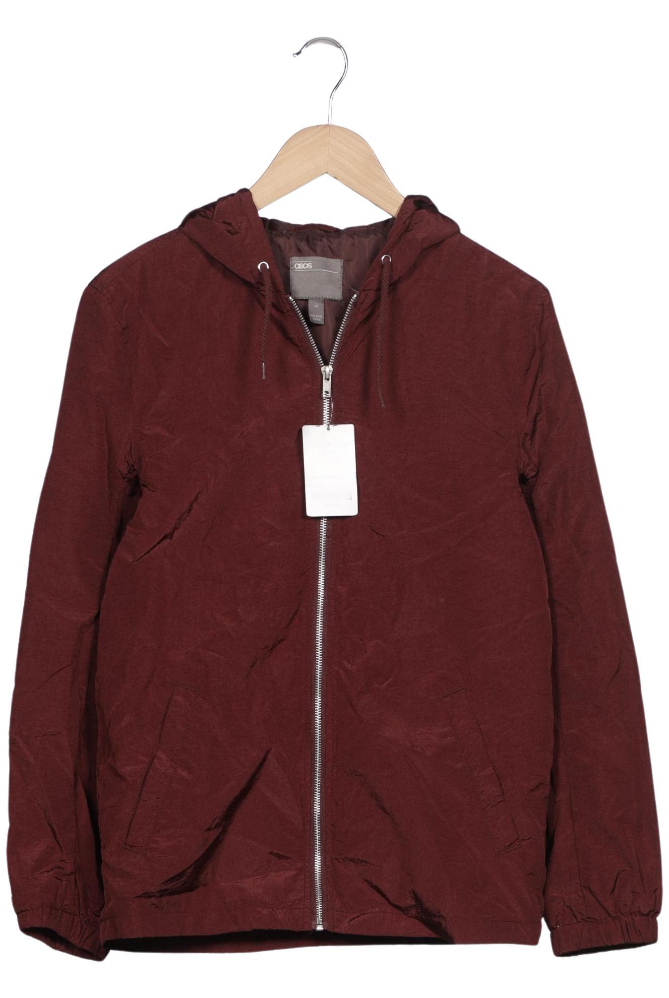 

asos Herren Jacke, bordeaux, Gr. 44