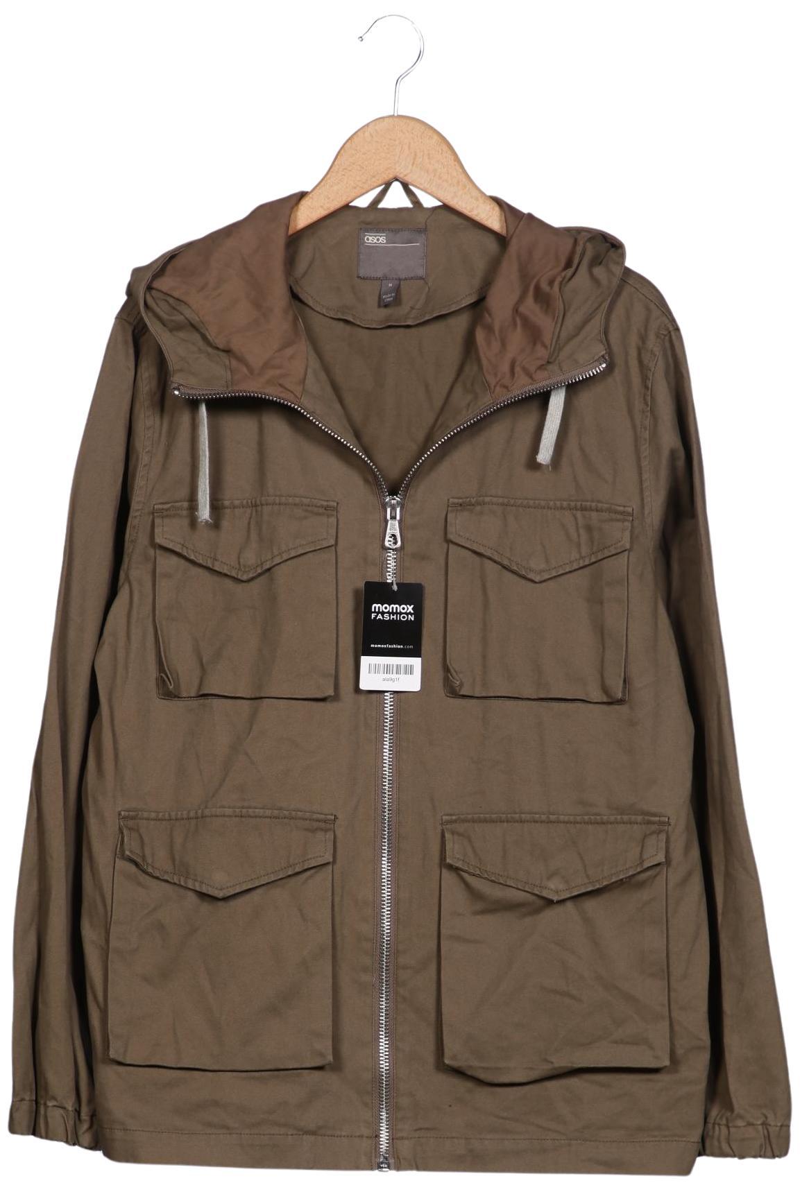 

asos Herren Jacke, grün, Gr. 48