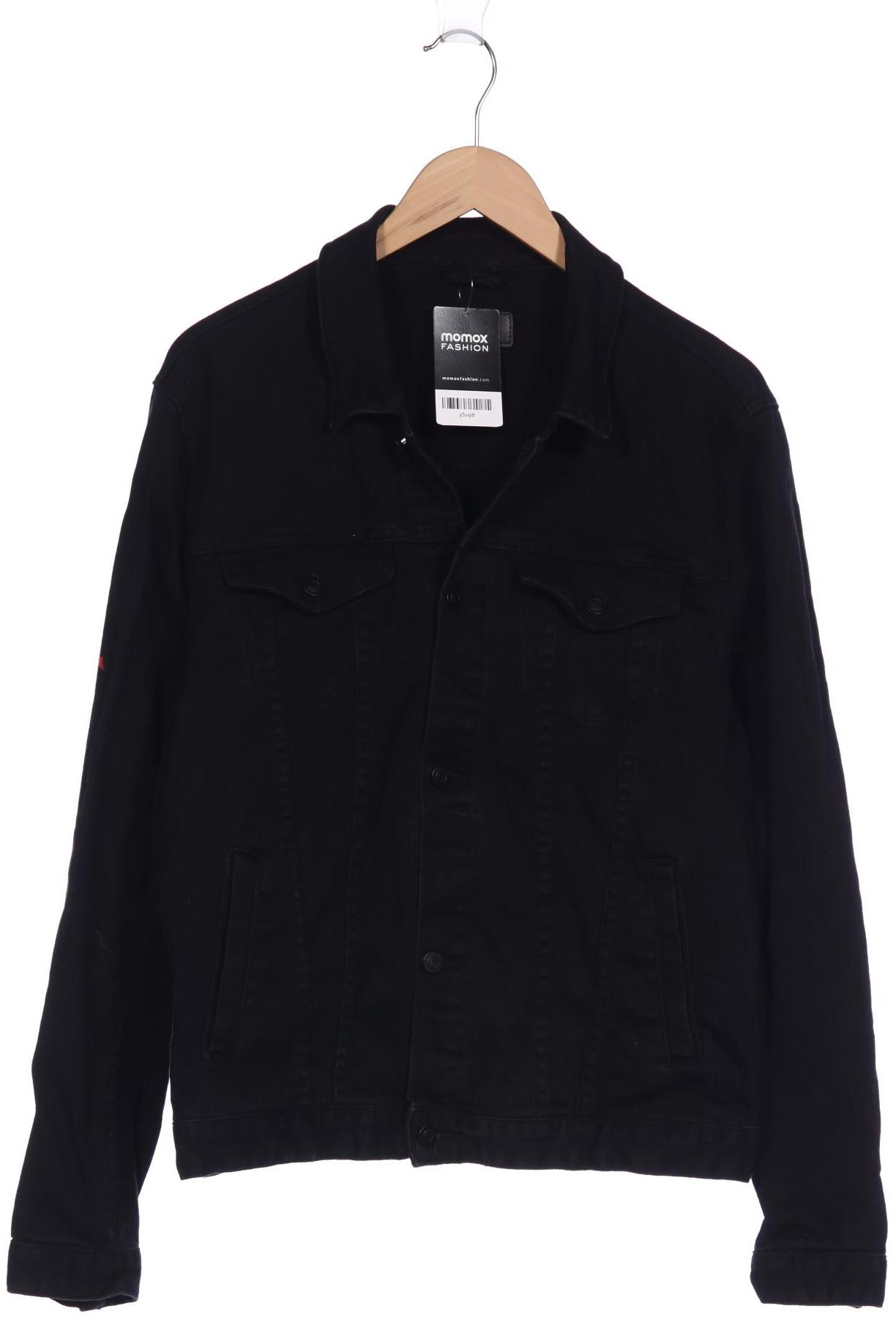 

asos Herren Jacke, schwarz, Gr. 52