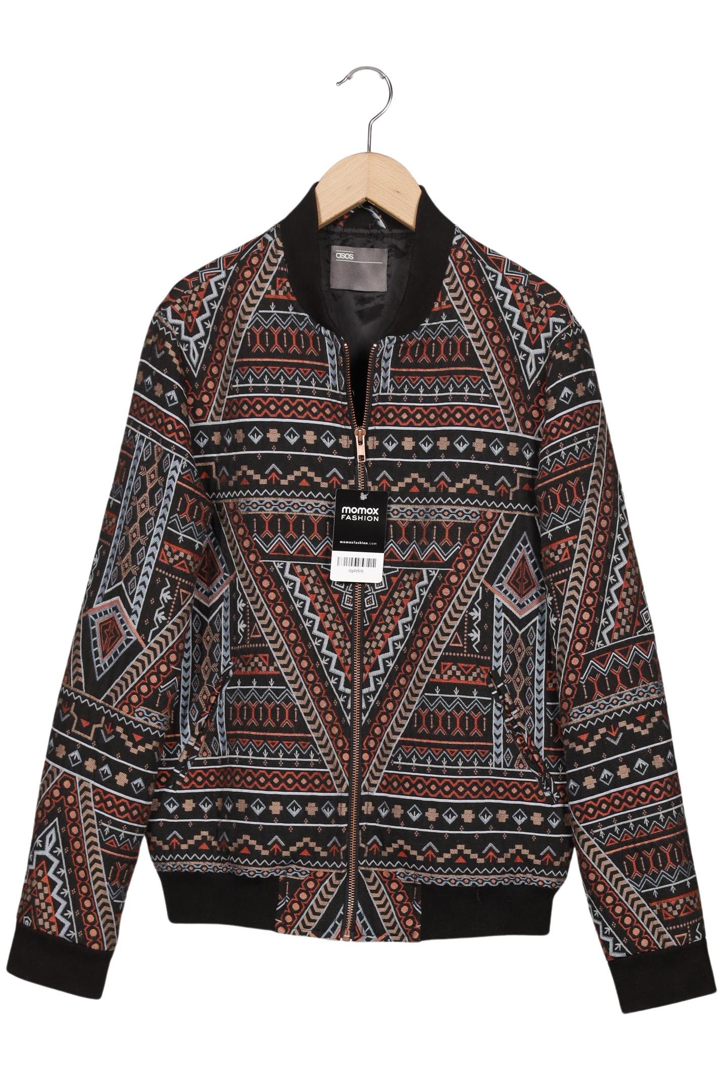 

asos Herren Jacke, schwarz, Gr. 44