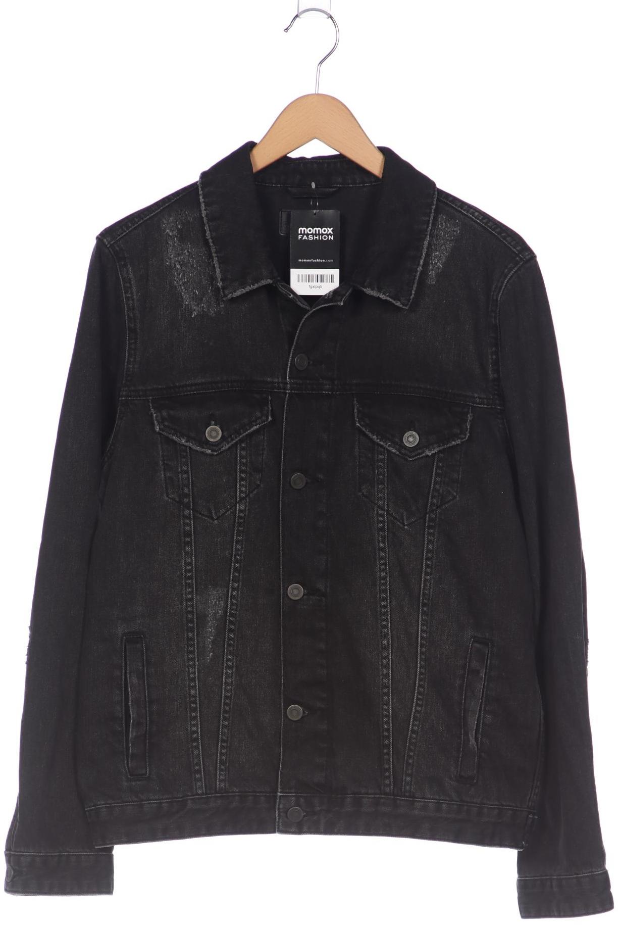 

asos Herren Jacke, schwarz, Gr. 48