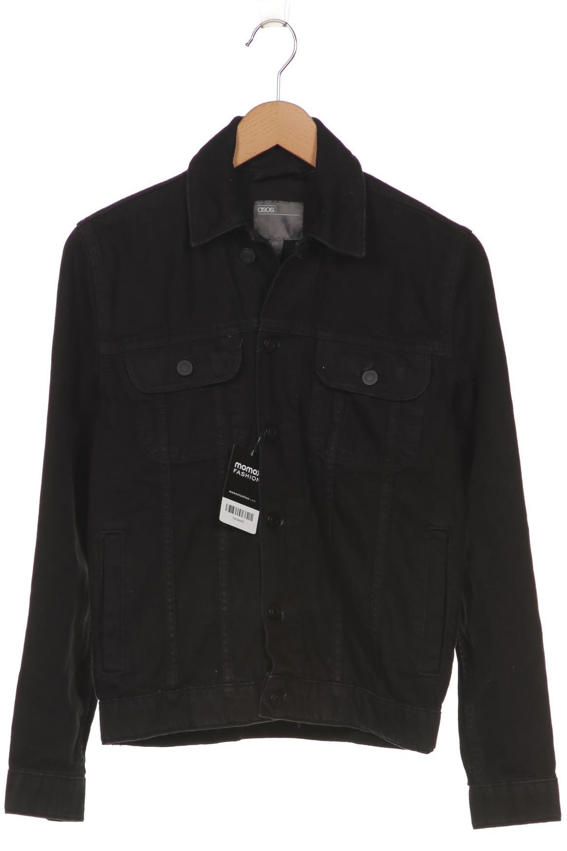

asos Herren Jacke, schwarz, Gr. 42