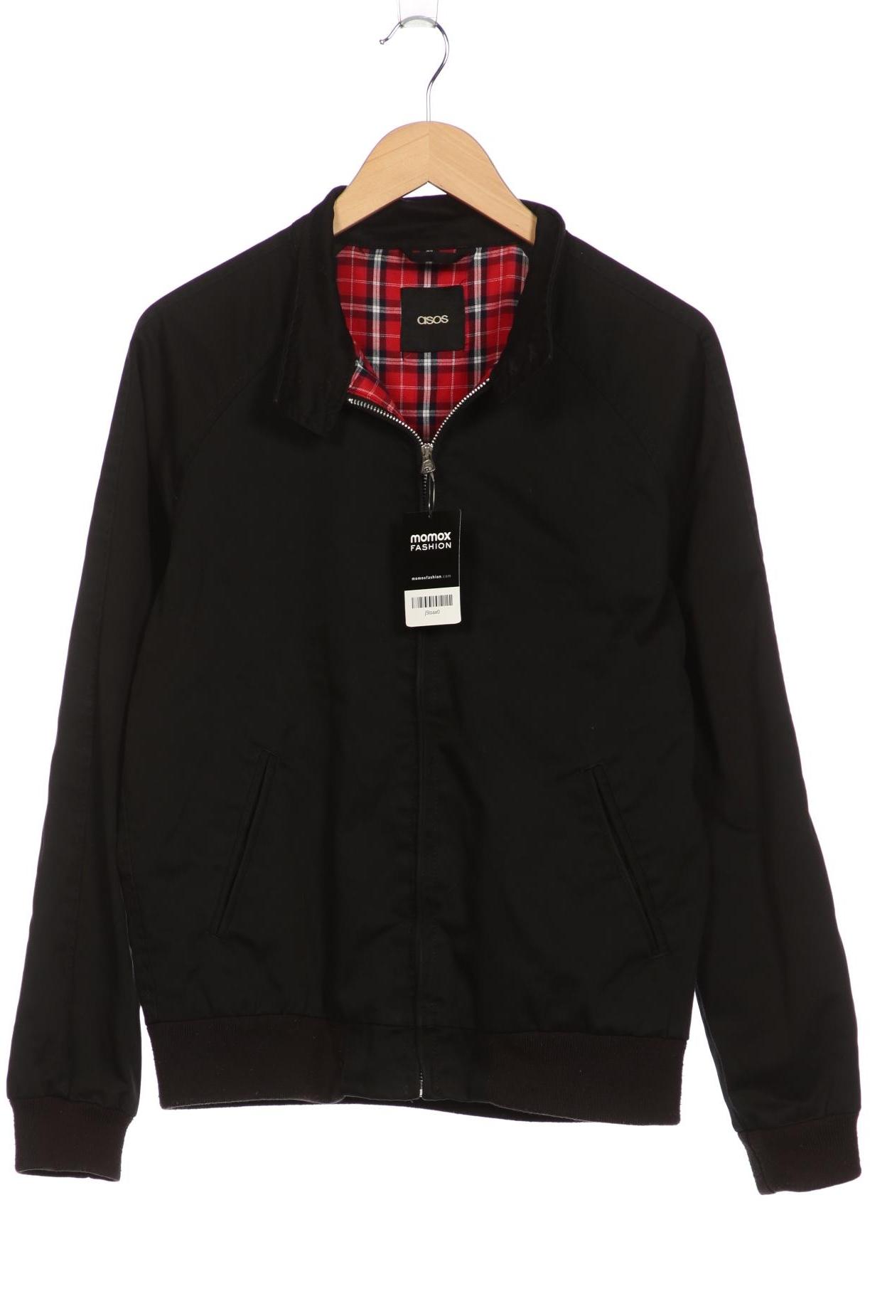 

asos Herren Jacke, schwarz, Gr. 48
