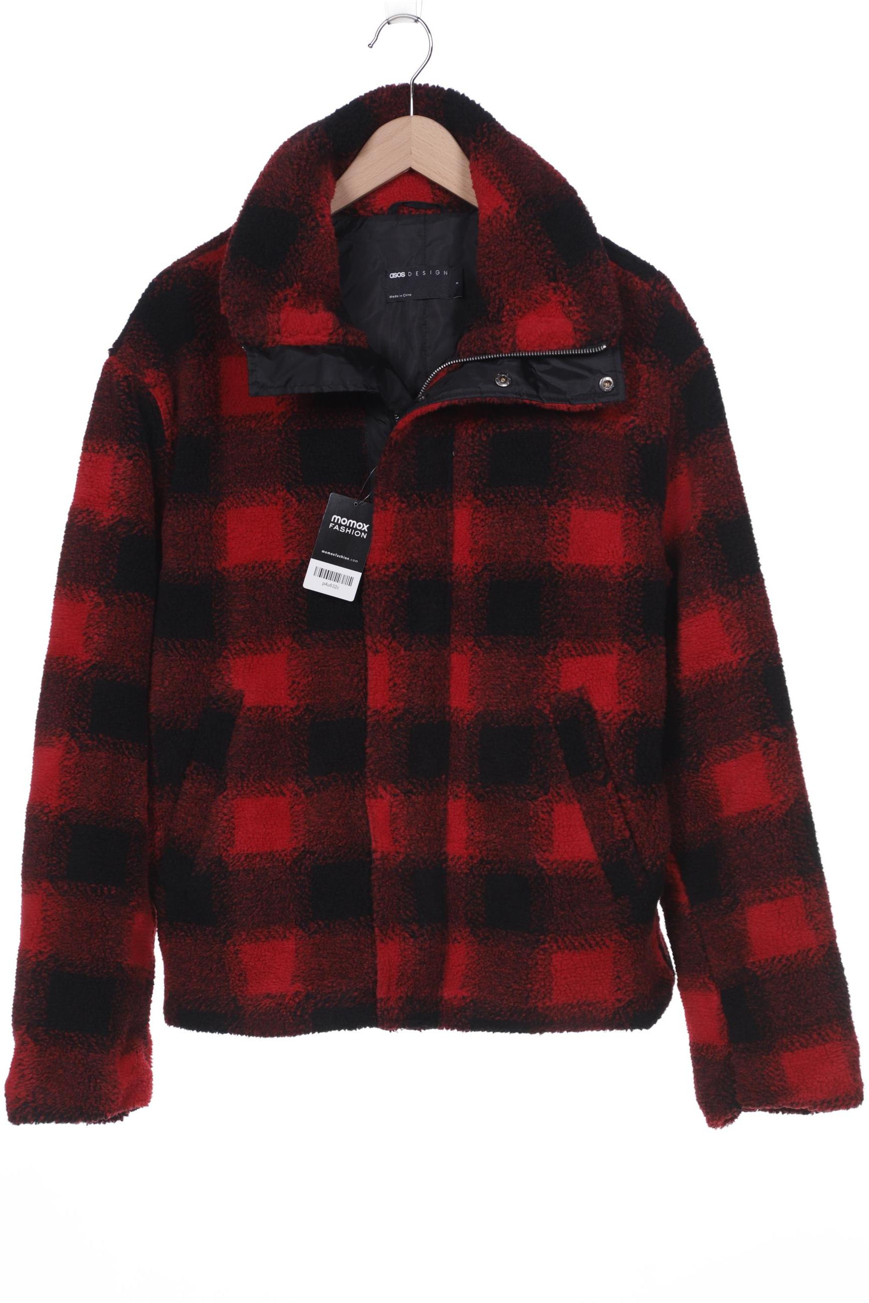 

asos Herren Jacke, rot, Gr. 46