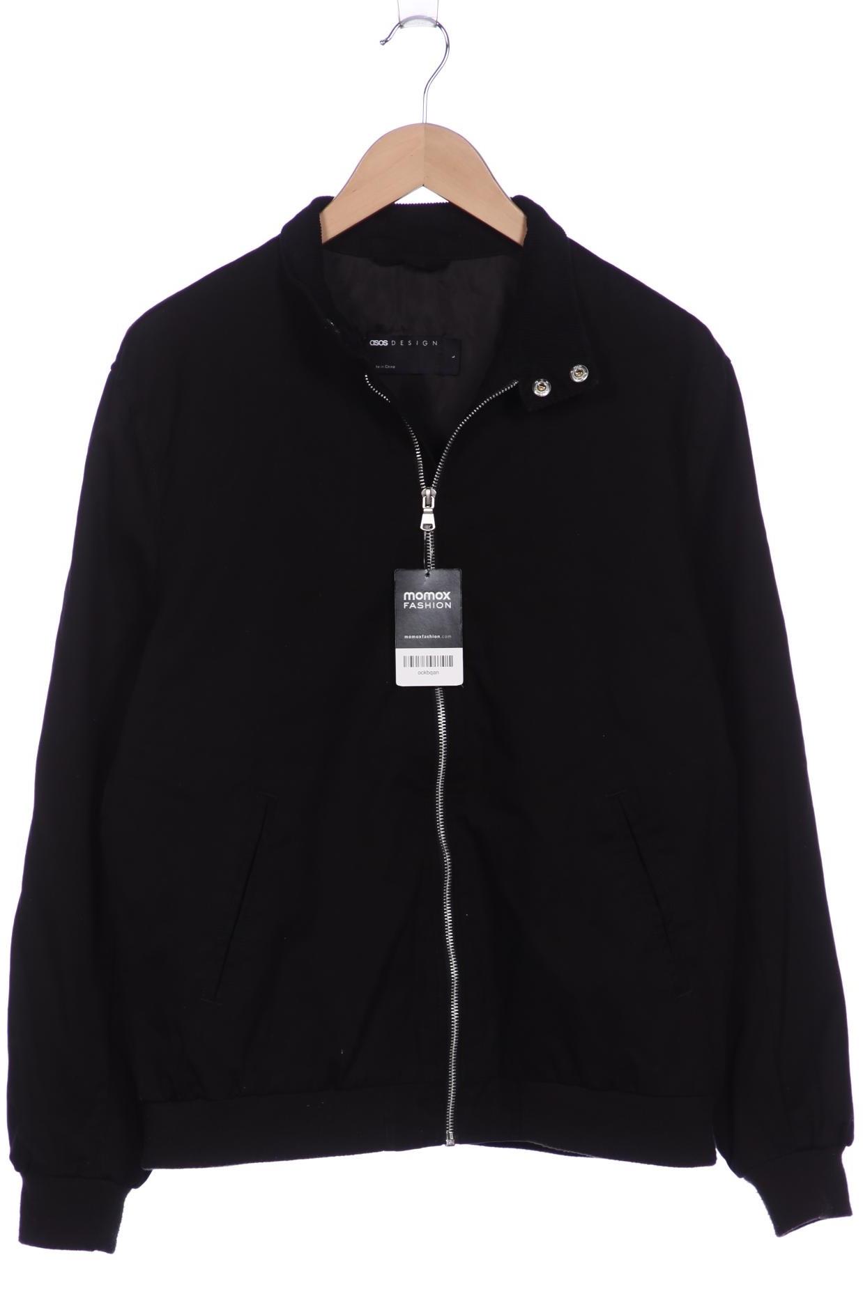 

asos Herren Jacke, schwarz, Gr. 52