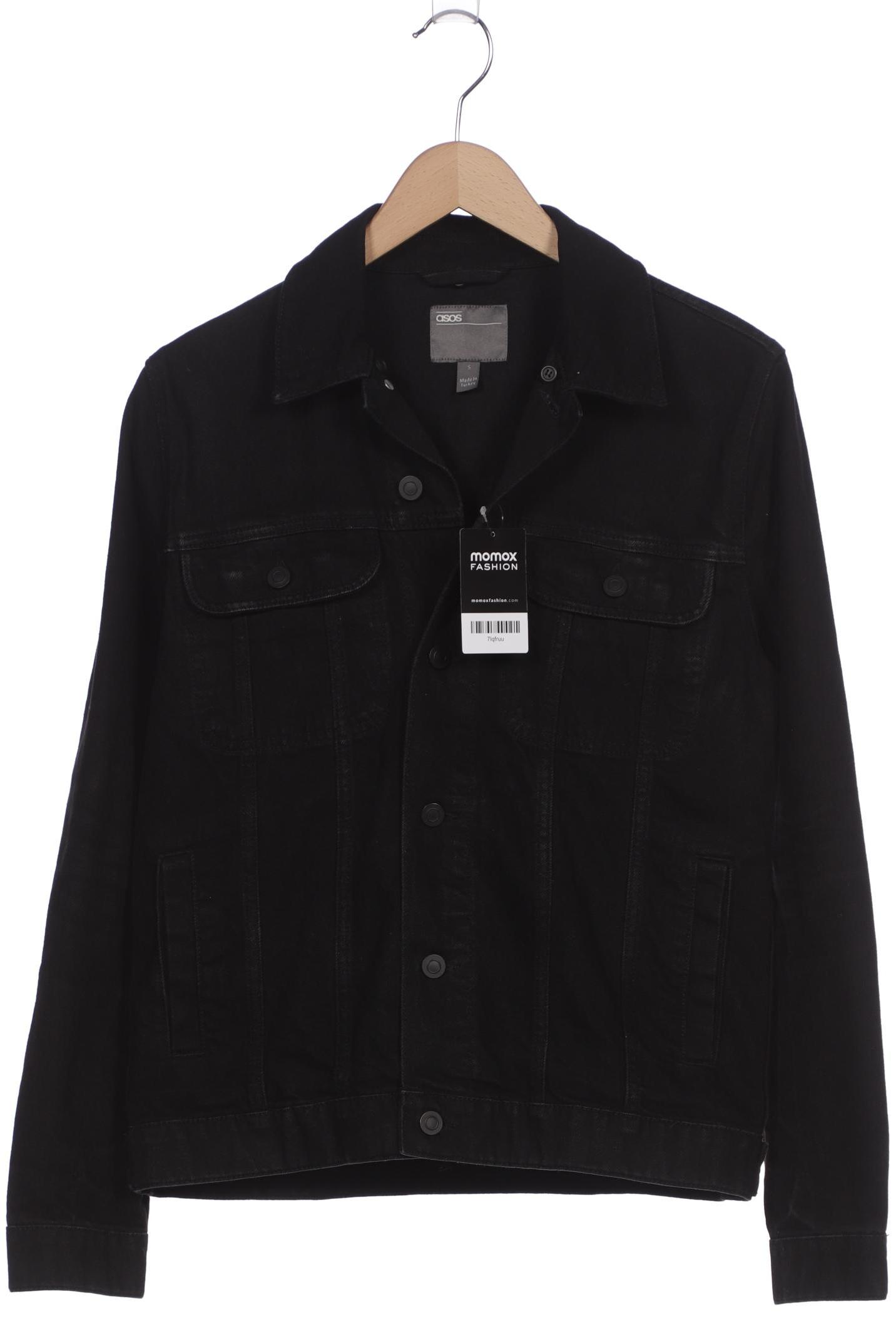 

asos Herren Jacke, schwarz, Gr. 46