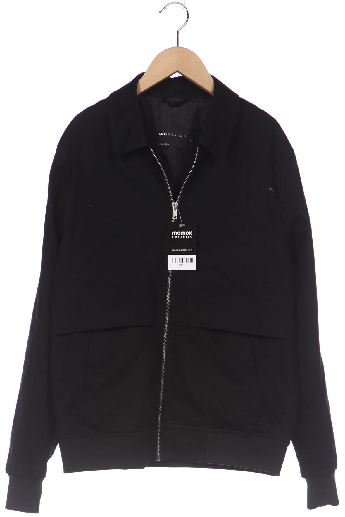 

asos Herren Jacke, schwarz, Gr. 46