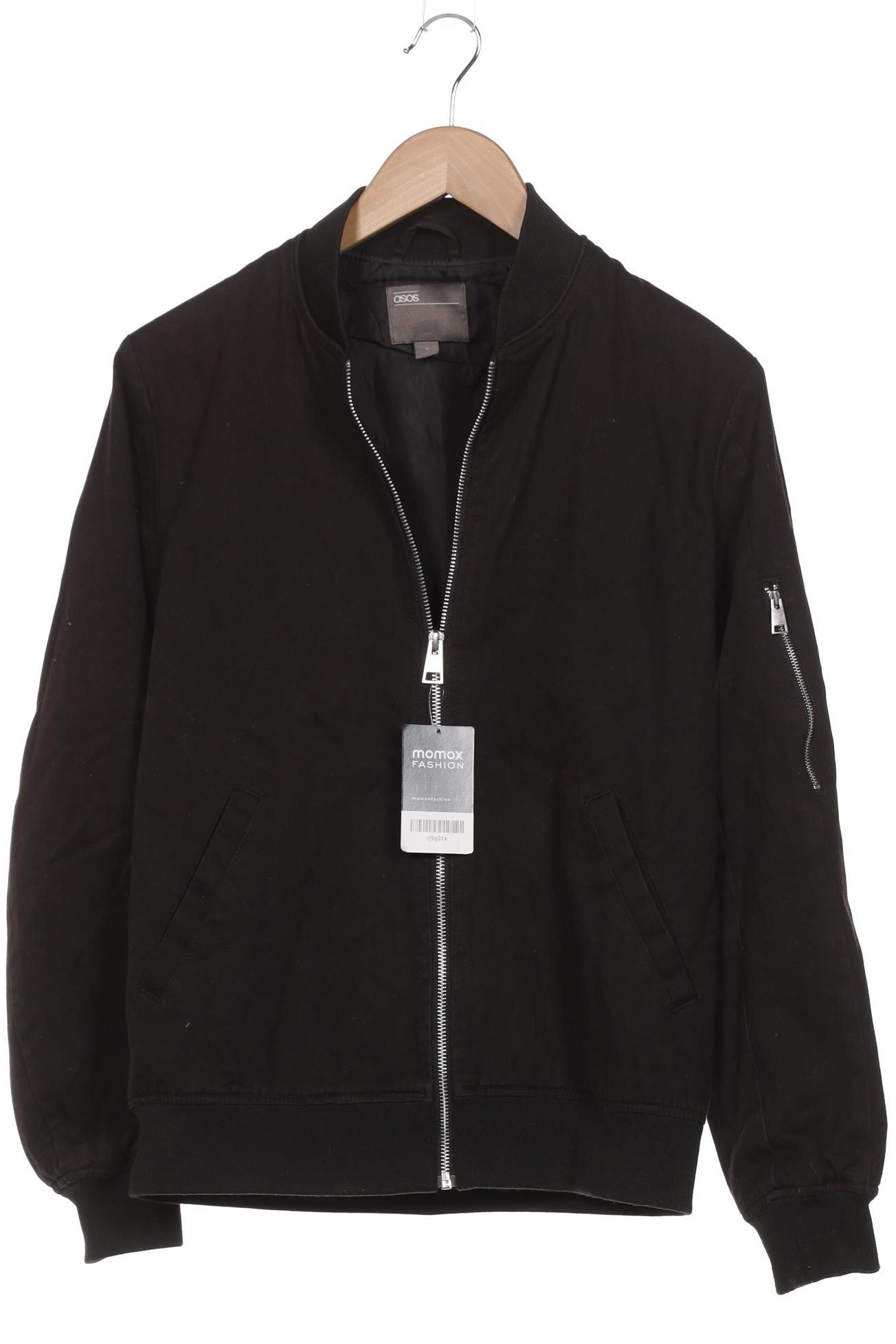 

asos Herren Jacke, schwarz, Gr. 46