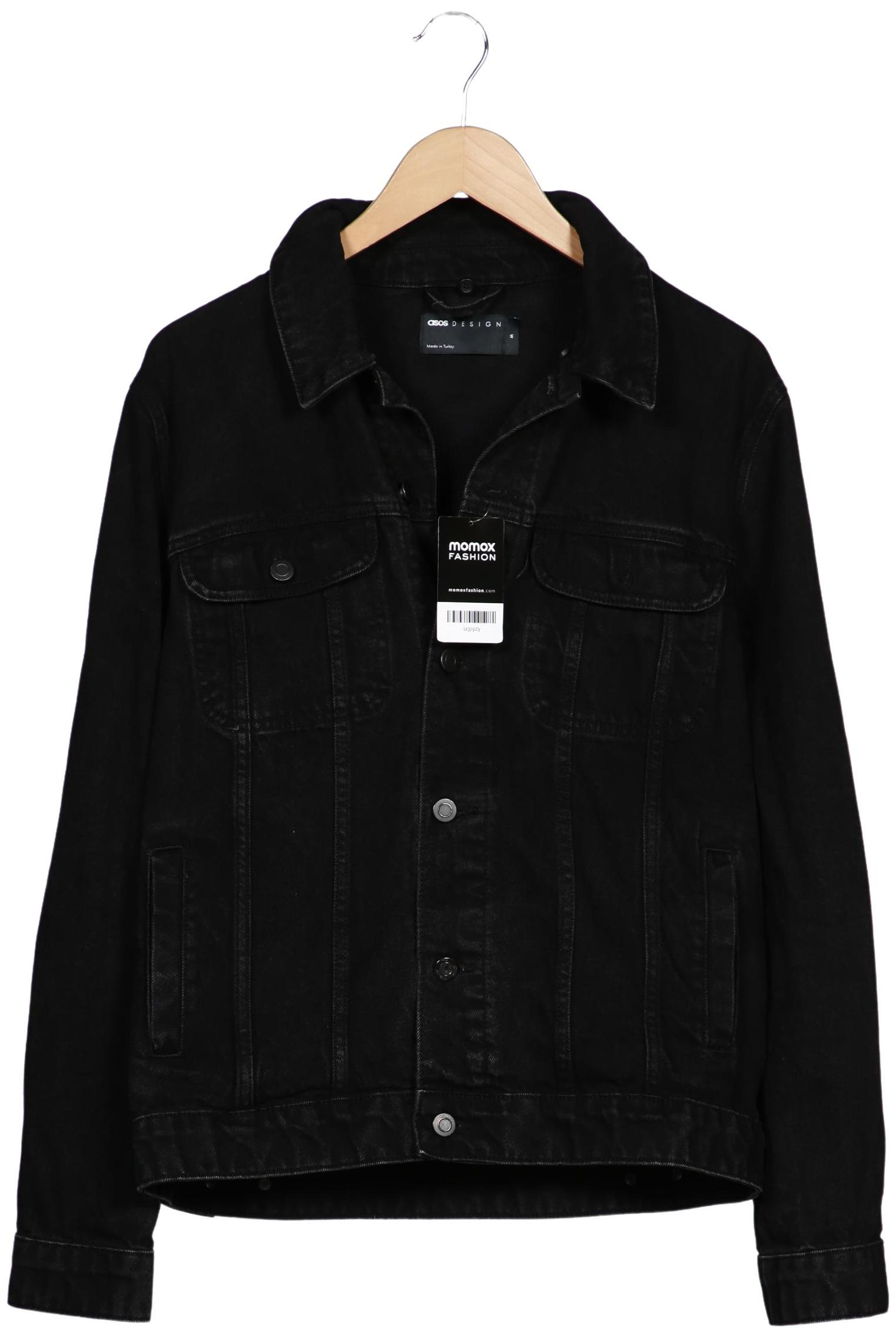 

asos Herren Jacke, schwarz, Gr. 48