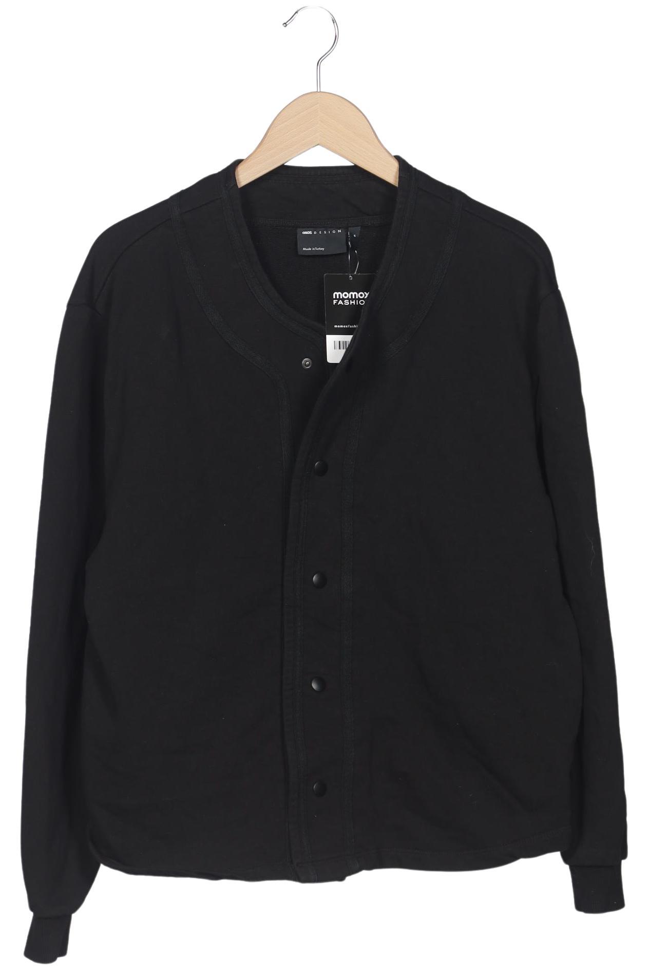 

asos Herren Jacke, schwarz, Gr. 48