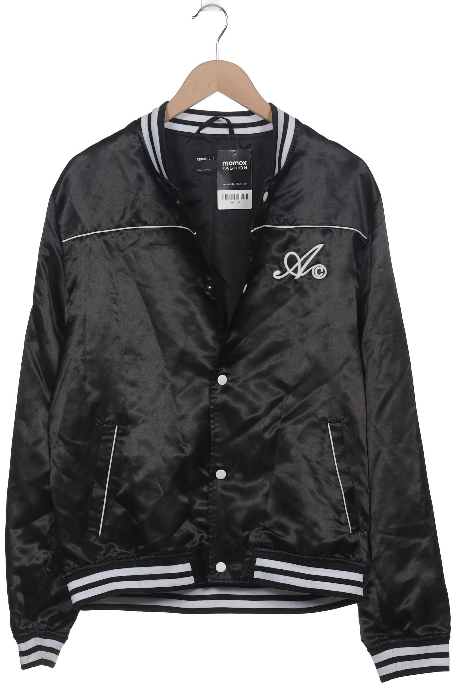 

asos Herren Jacke, schwarz, Gr. 52