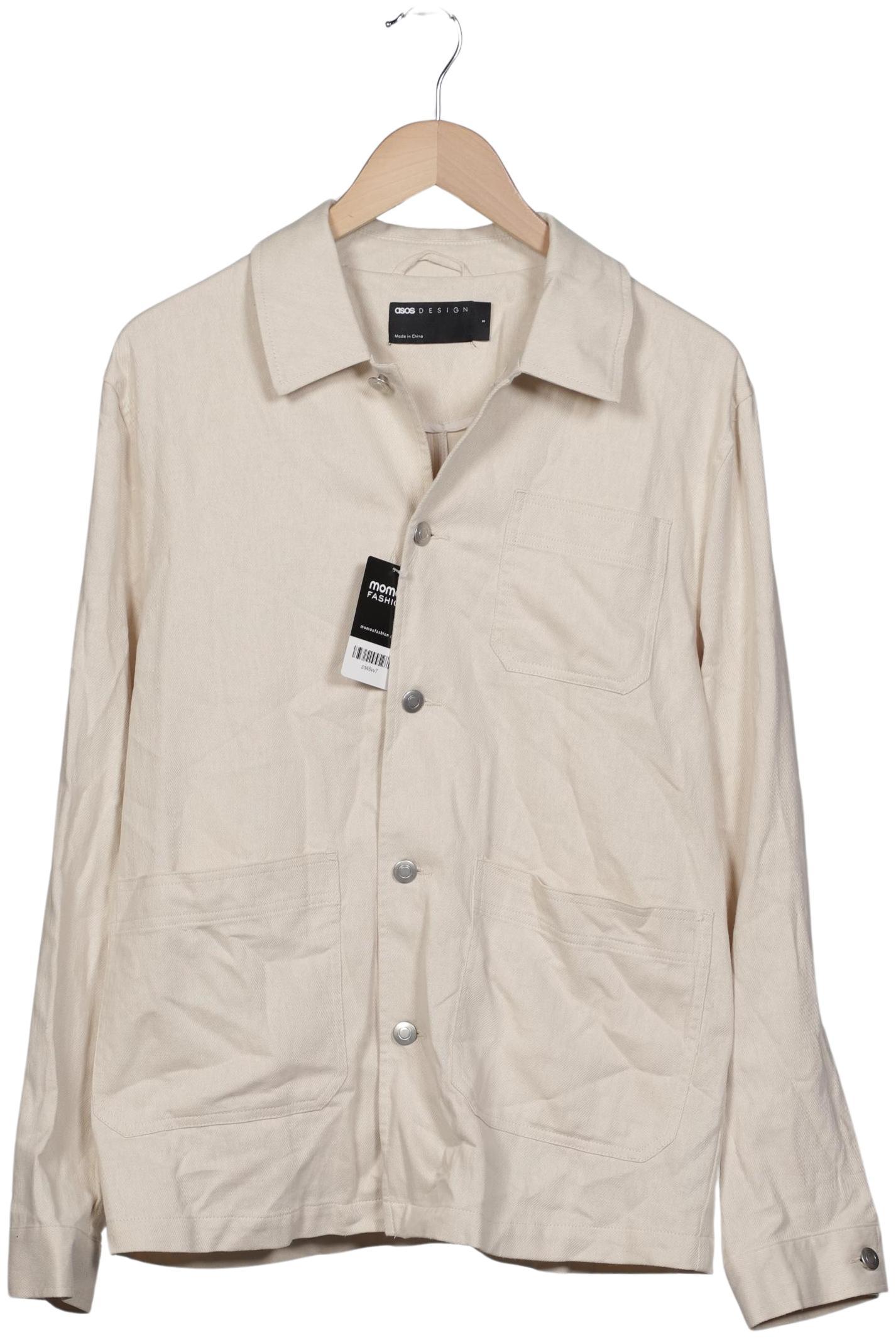 

asos Herren Jacke, cremeweiß, Gr. 46