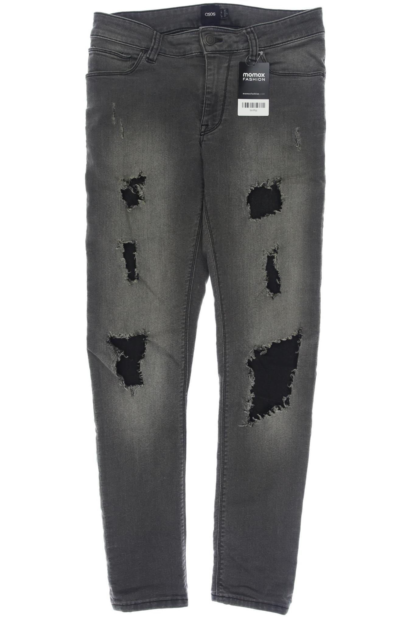 

asos Herren Jeans, grau, Gr. 30