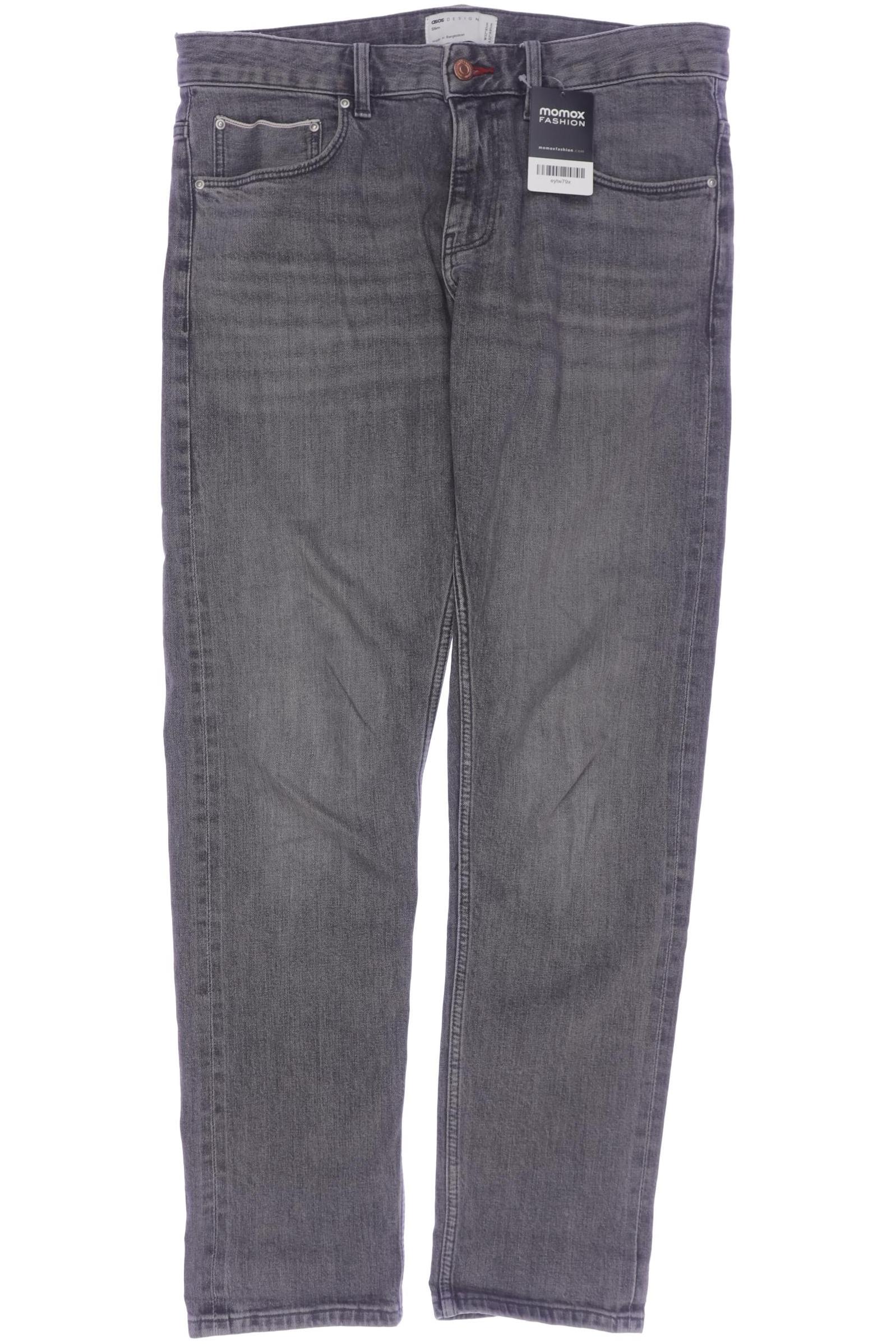 

asos Herren Jeans, grau, Gr. 32
