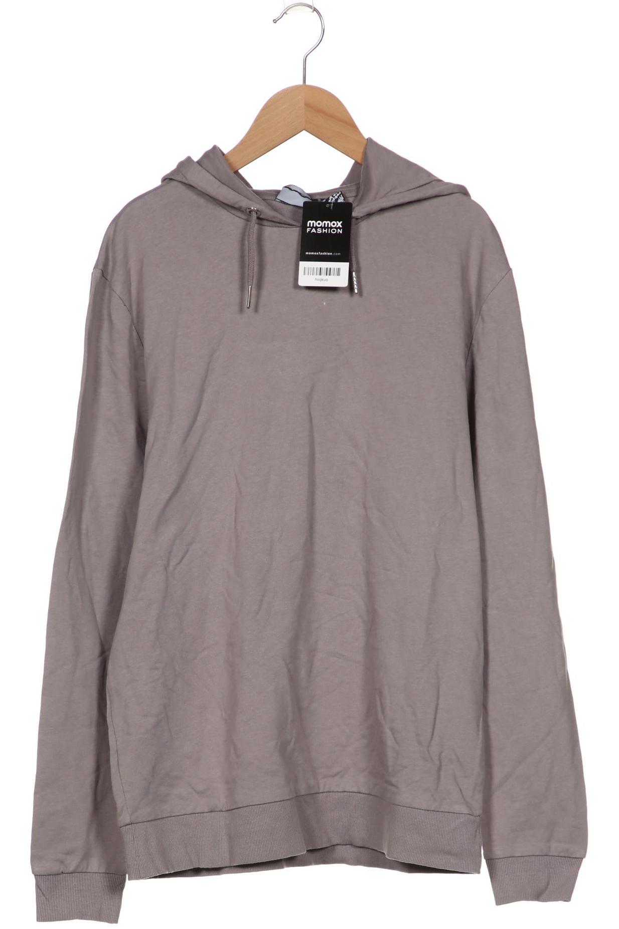

asos Herren Kapuzenpullover, grau, Gr. 52