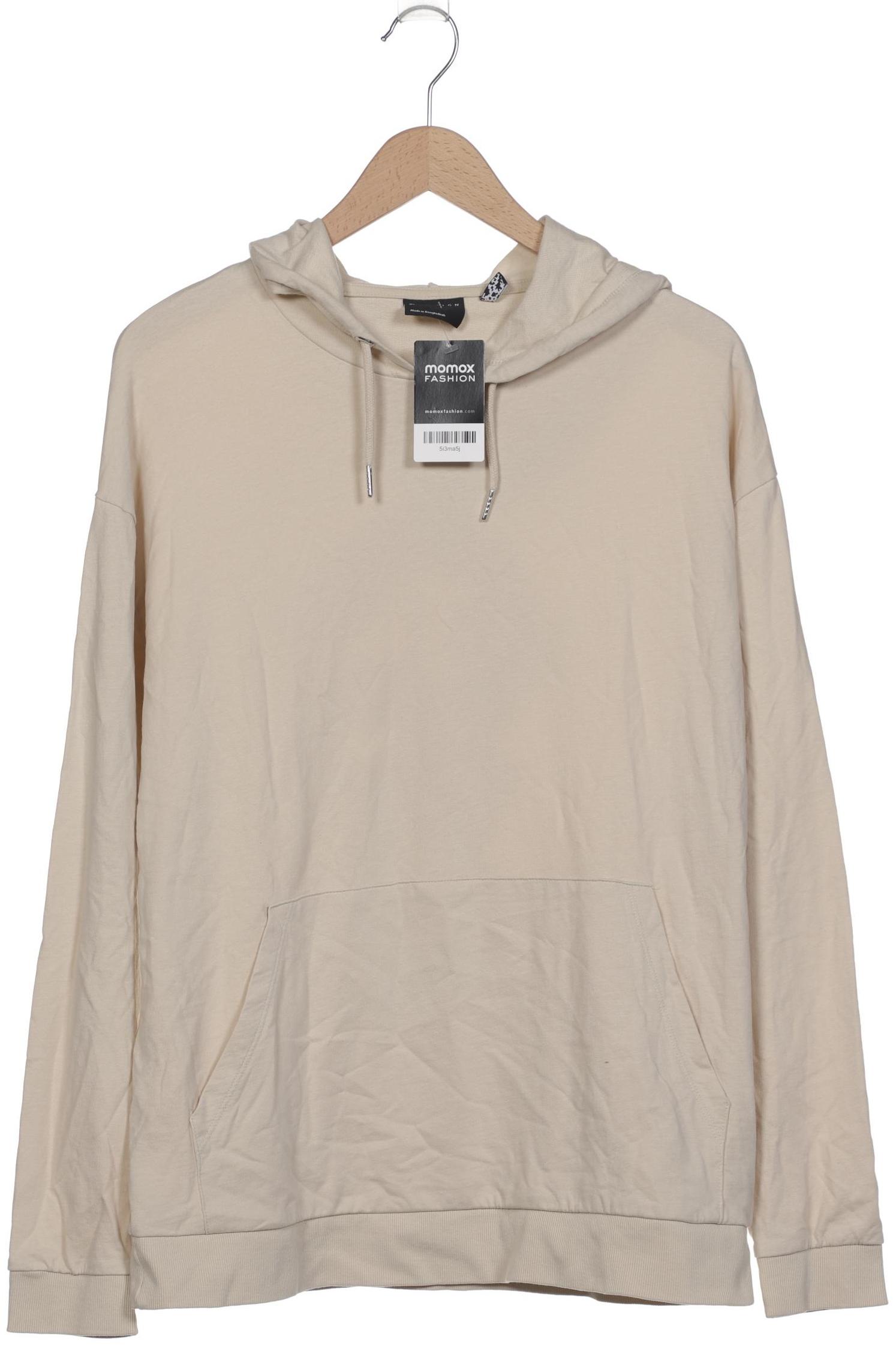 

asos Herren Kapuzenpullover, cremeweiß, Gr. 54