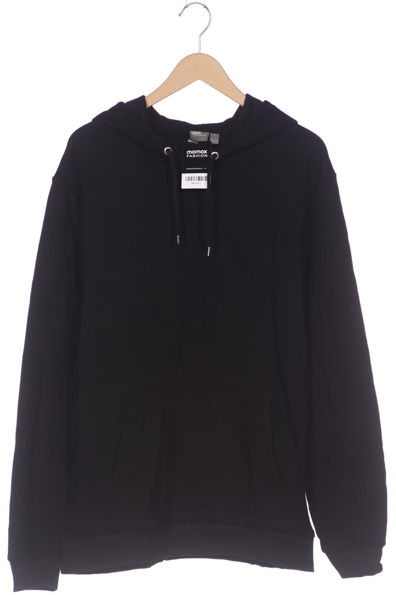 

asos Herren Kapuzenpullover, schwarz, Gr. 54