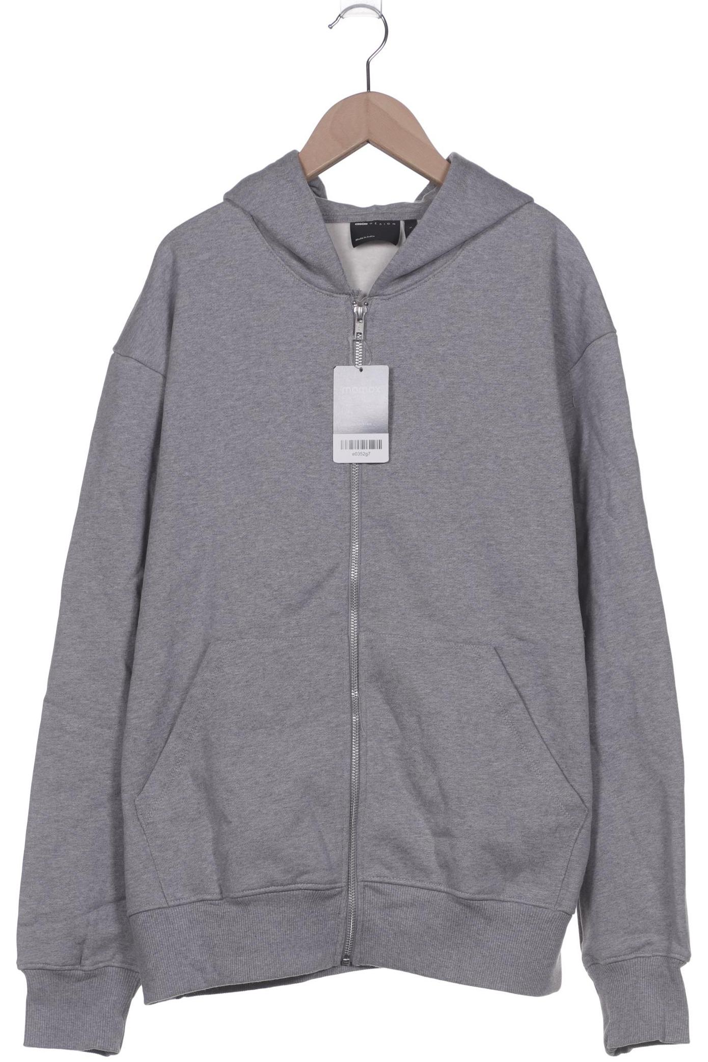 

asos Herren Kapuzenpullover, grau, Gr. 46