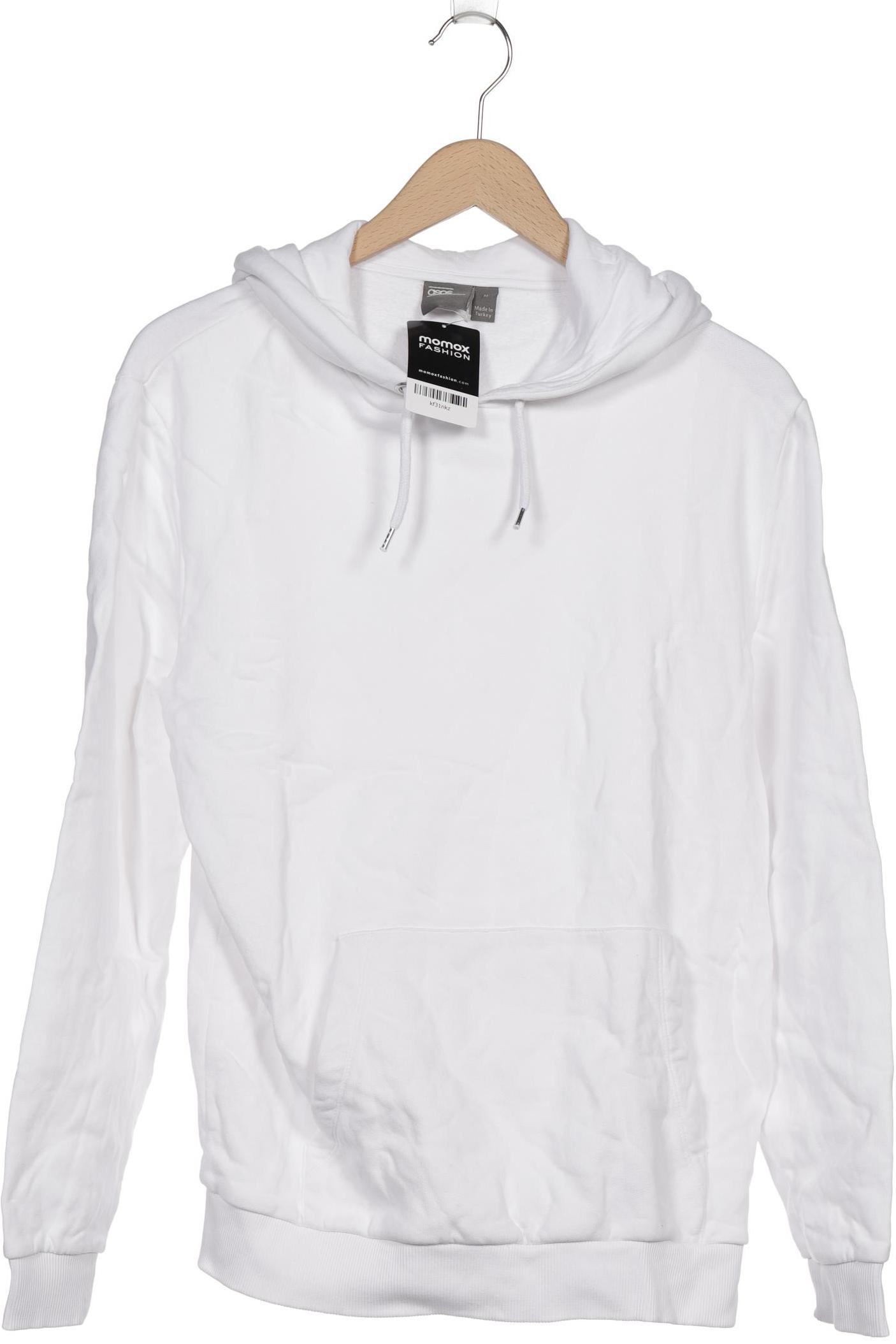 

asos Herren Kapuzenpullover, weiß, Gr. 48