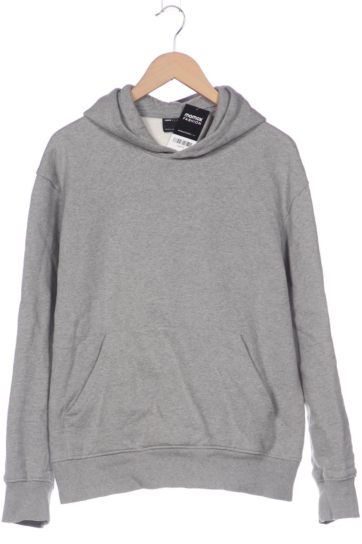 

asos Herren Kapuzenpullover, grau, Gr. 48
