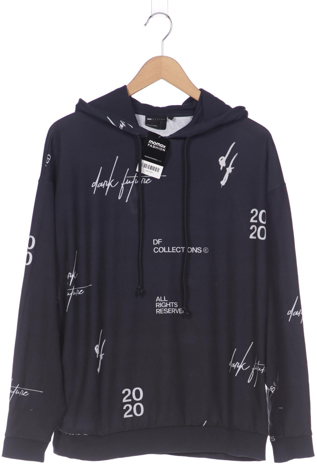 

asos Herren Kapuzenpullover, marineblau, Gr. 48