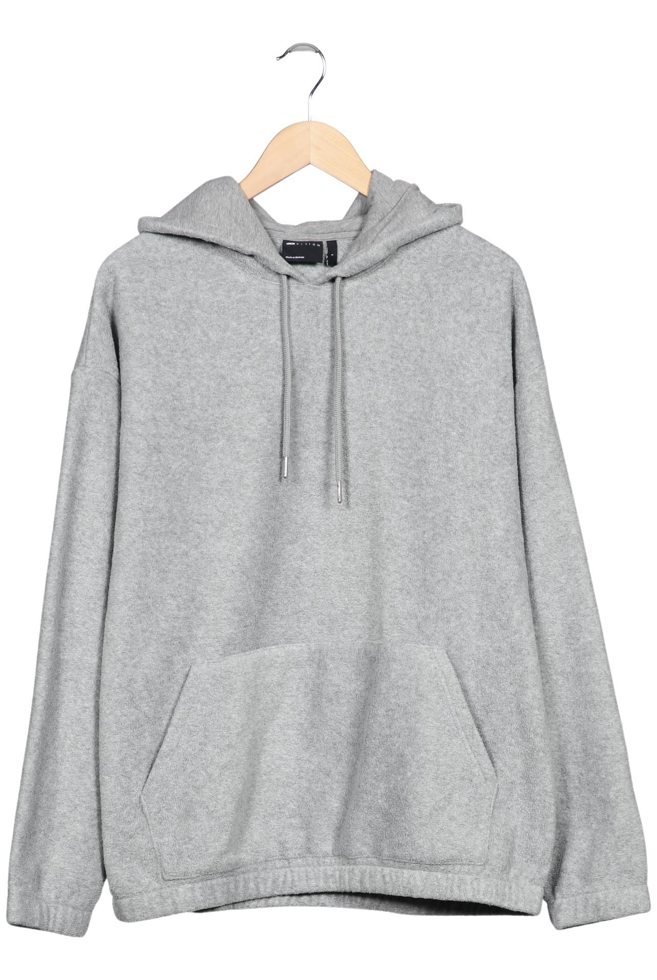 

asos Herren Kapuzenpullover, grau, Gr. 52