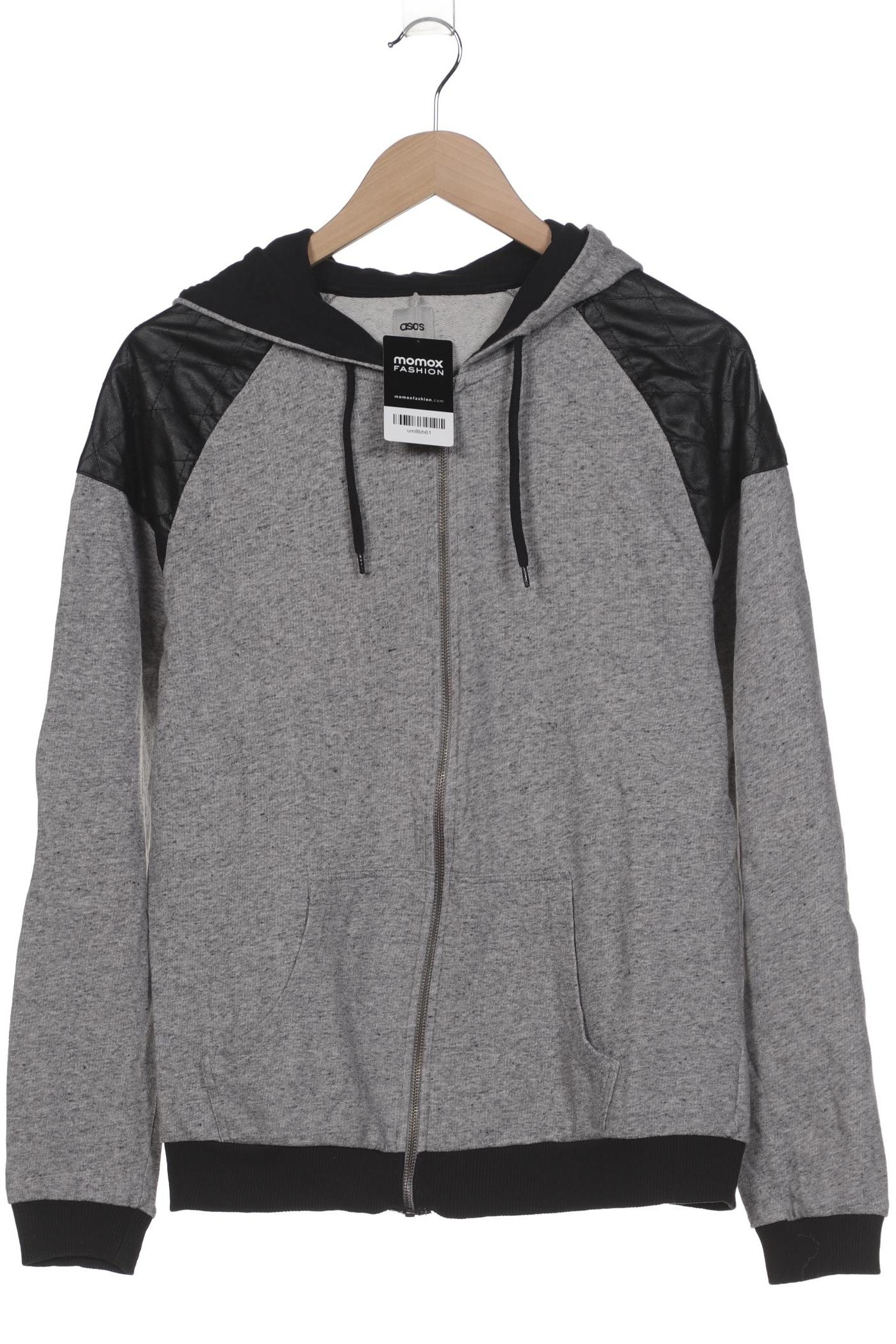 

asos Herren Kapuzenpullover, grau, Gr. 52