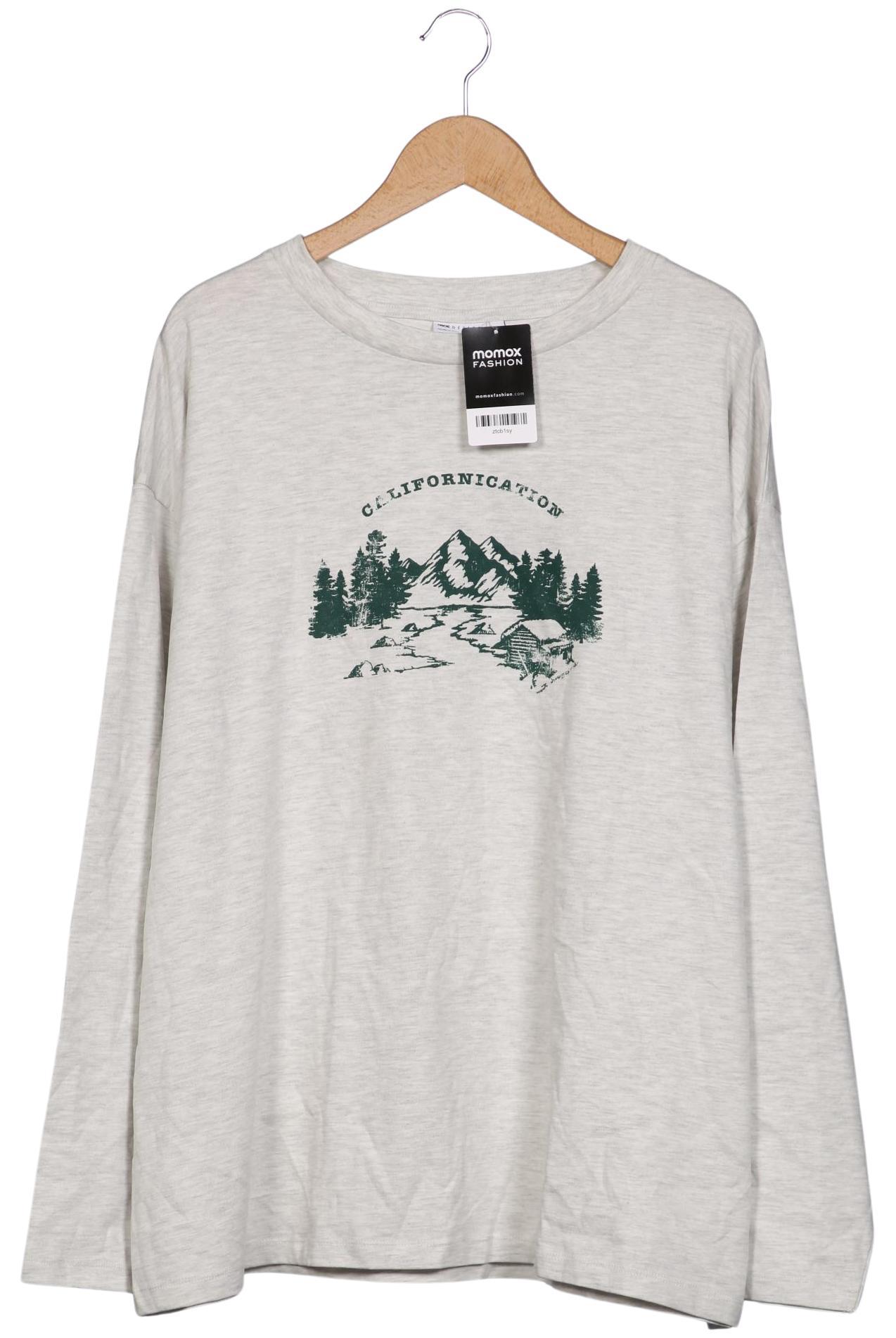 

asos Herren Langarmshirt, grau, Gr. 52