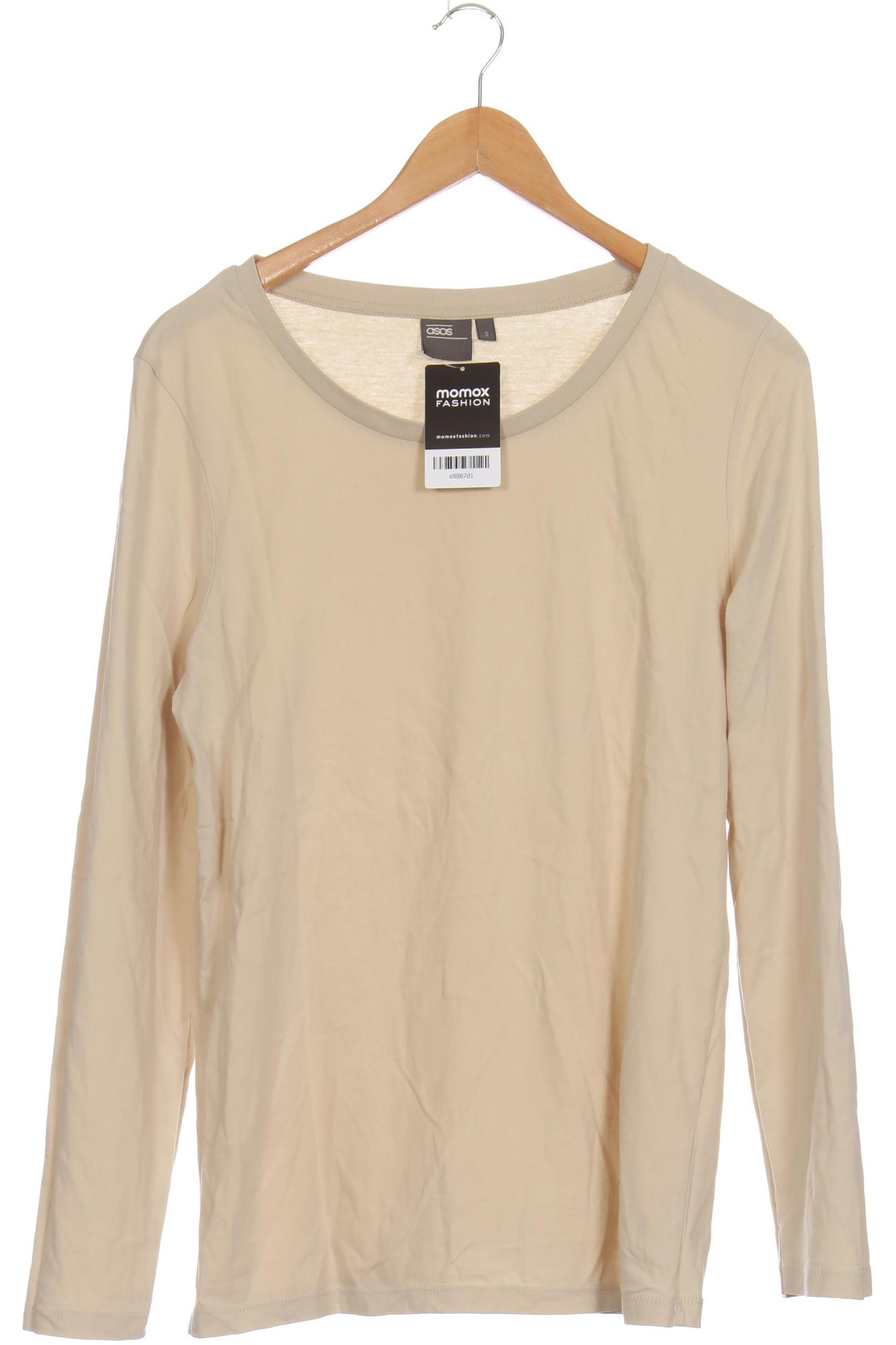 

asos Herren Langarmshirt, beige, Gr.