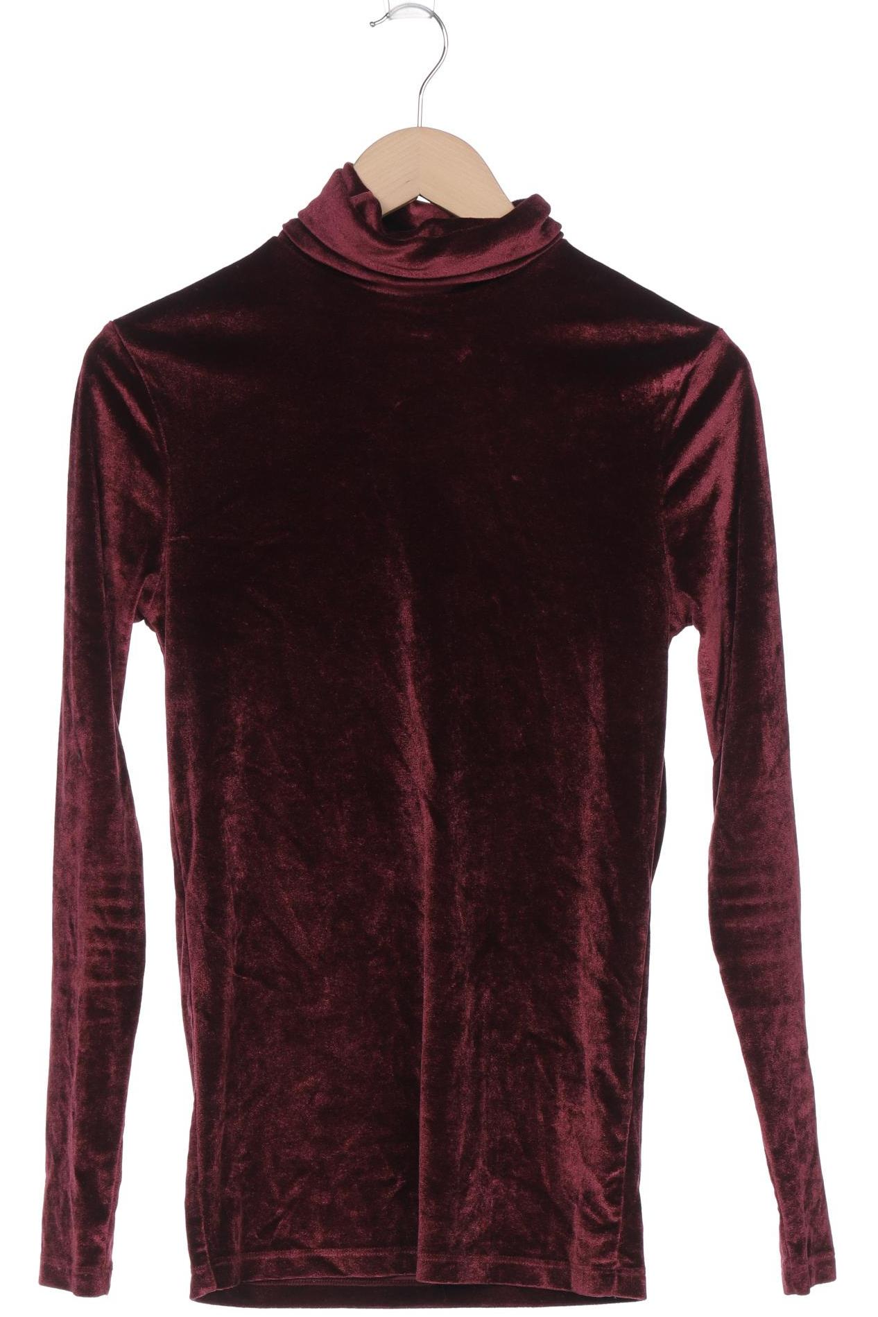 

asos Herren Langarmshirt, bordeaux, Gr. 44