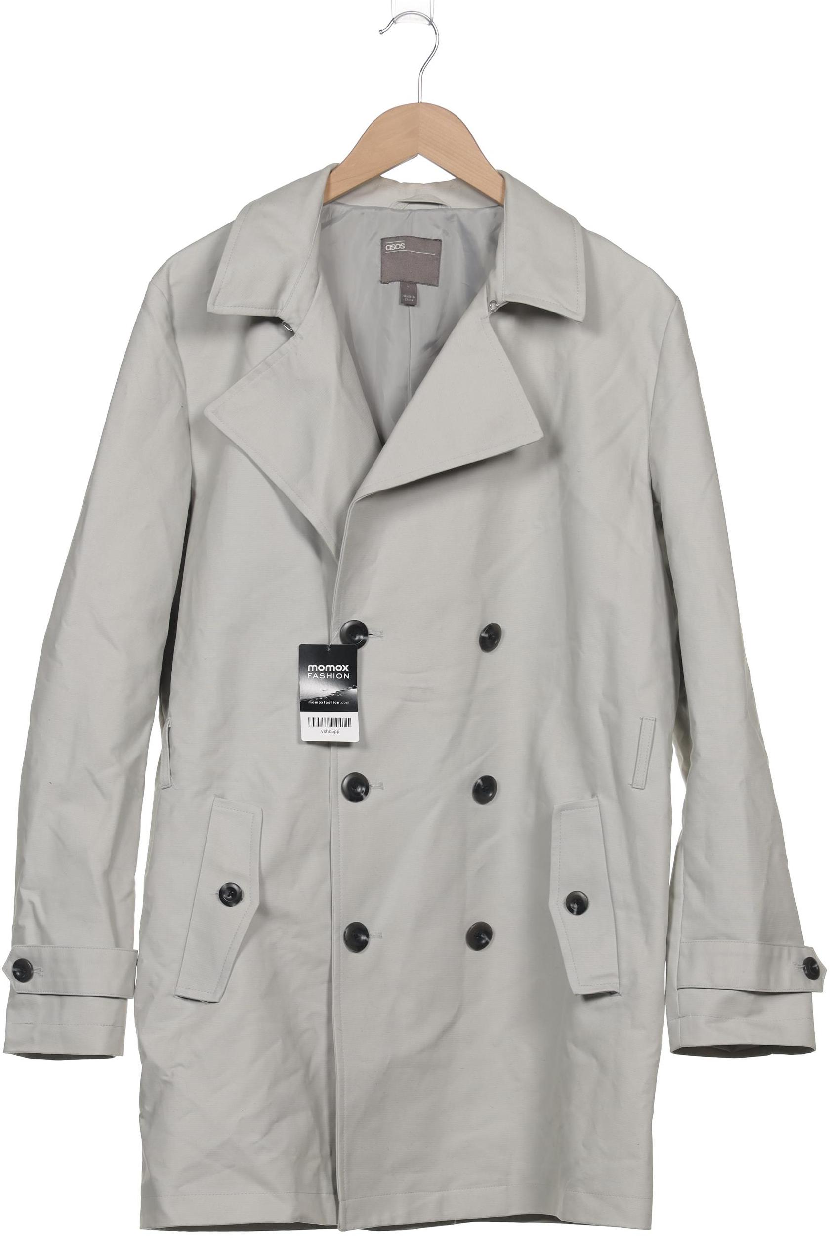 

asos Herren Mantel, hellblau, Gr. 52