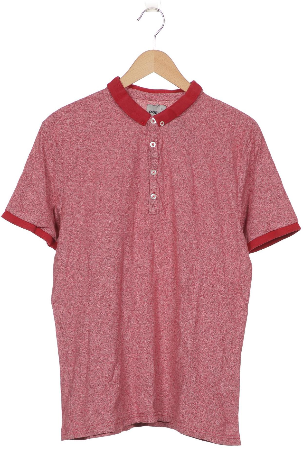 

asos Herren Poloshirt, rot