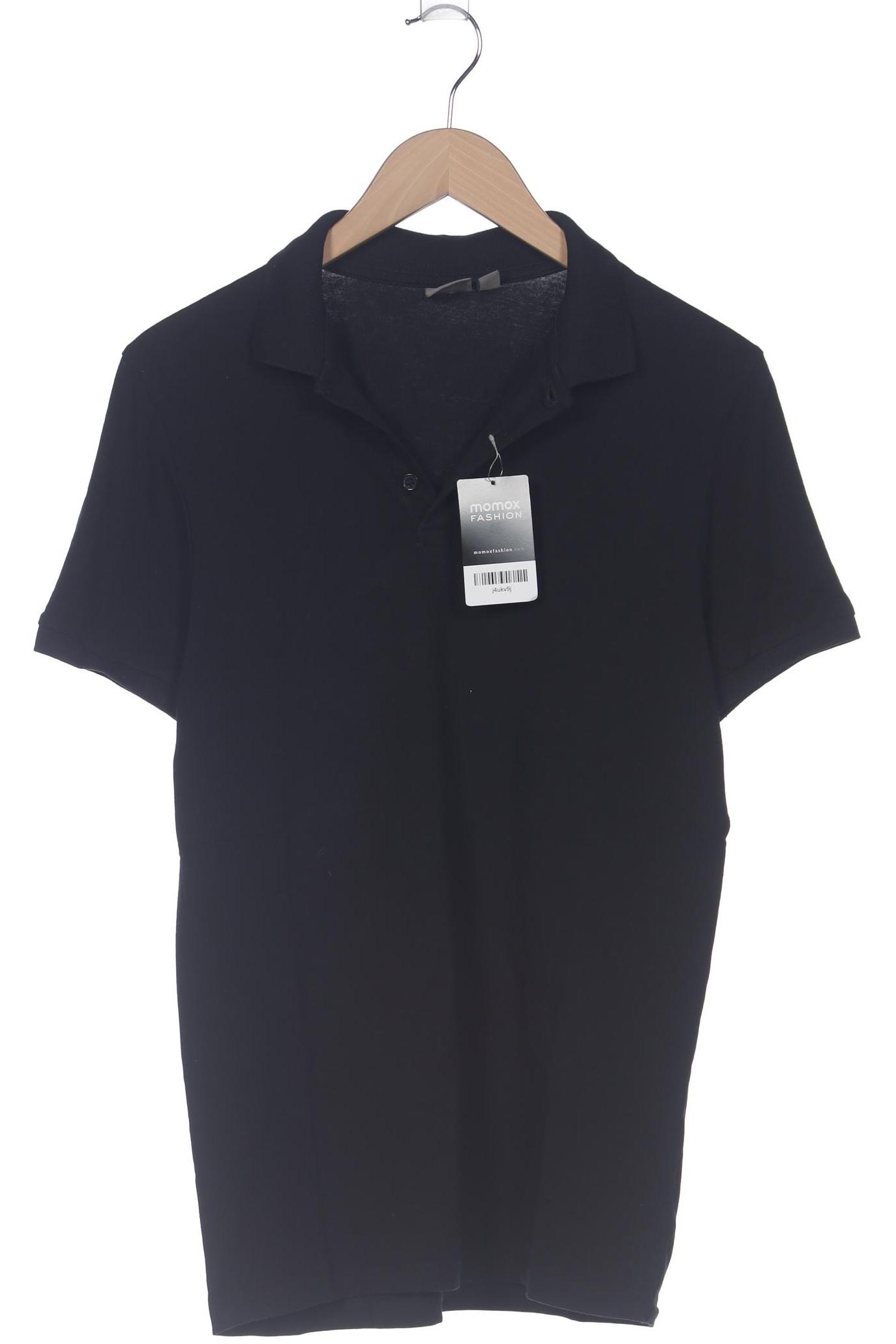 

asos Herren Poloshirt, schwarz, Gr. 48