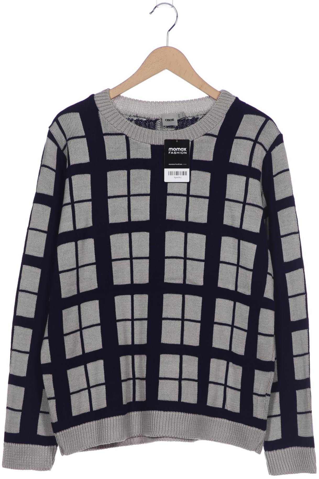 

asos Herren Pullover, grau, Gr. 52