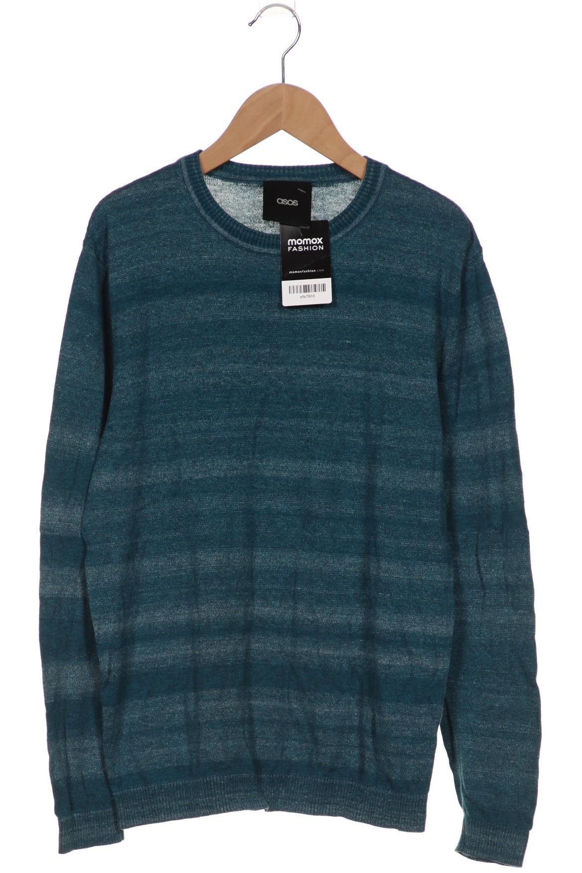 

asos Herren Pullover, blau, Gr. 48