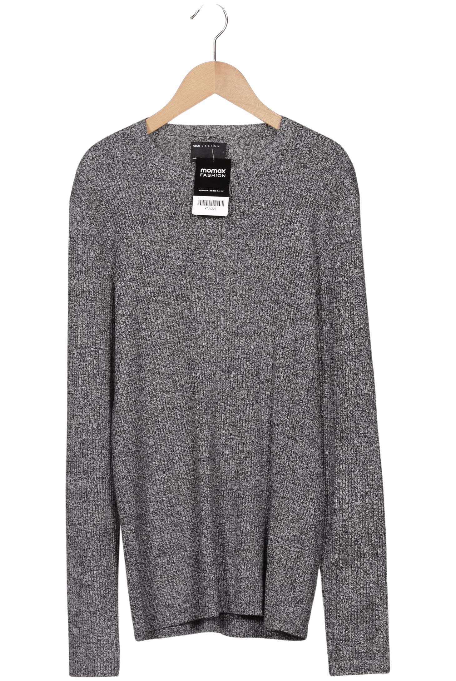 

asos Herren Pullover, grau, Gr. 52