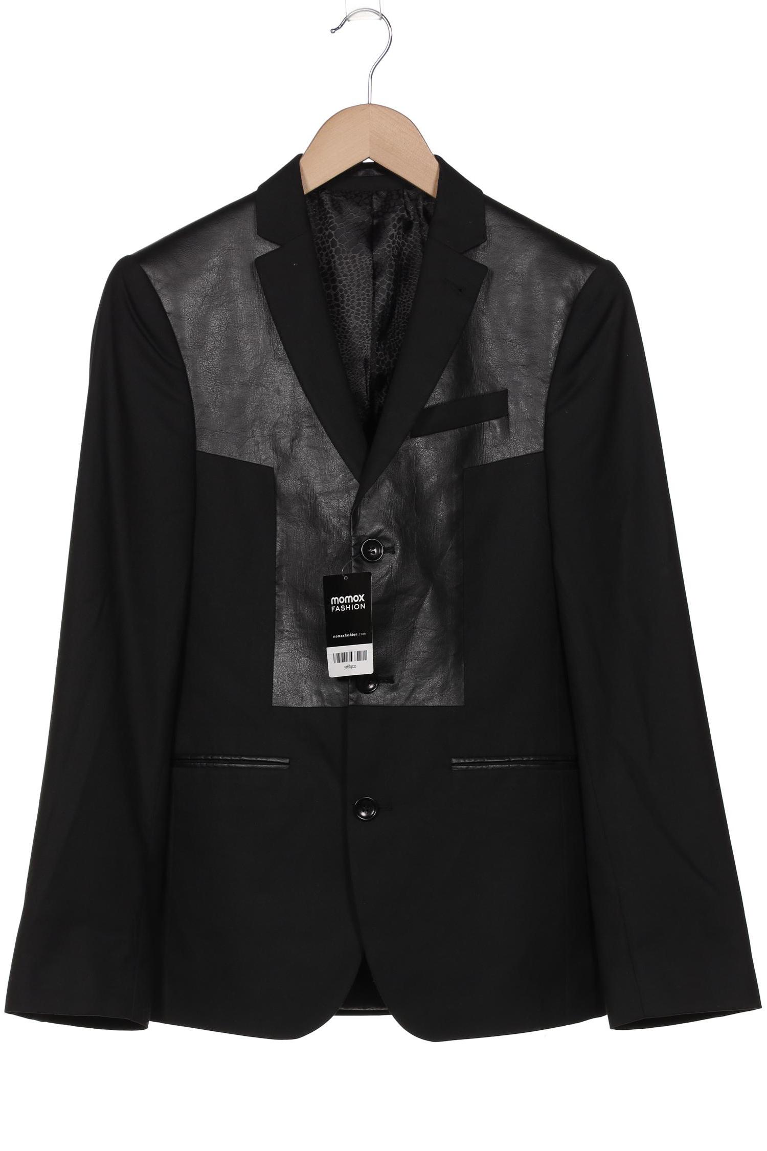 

asos Herren Sakko, schwarz, Gr. 44