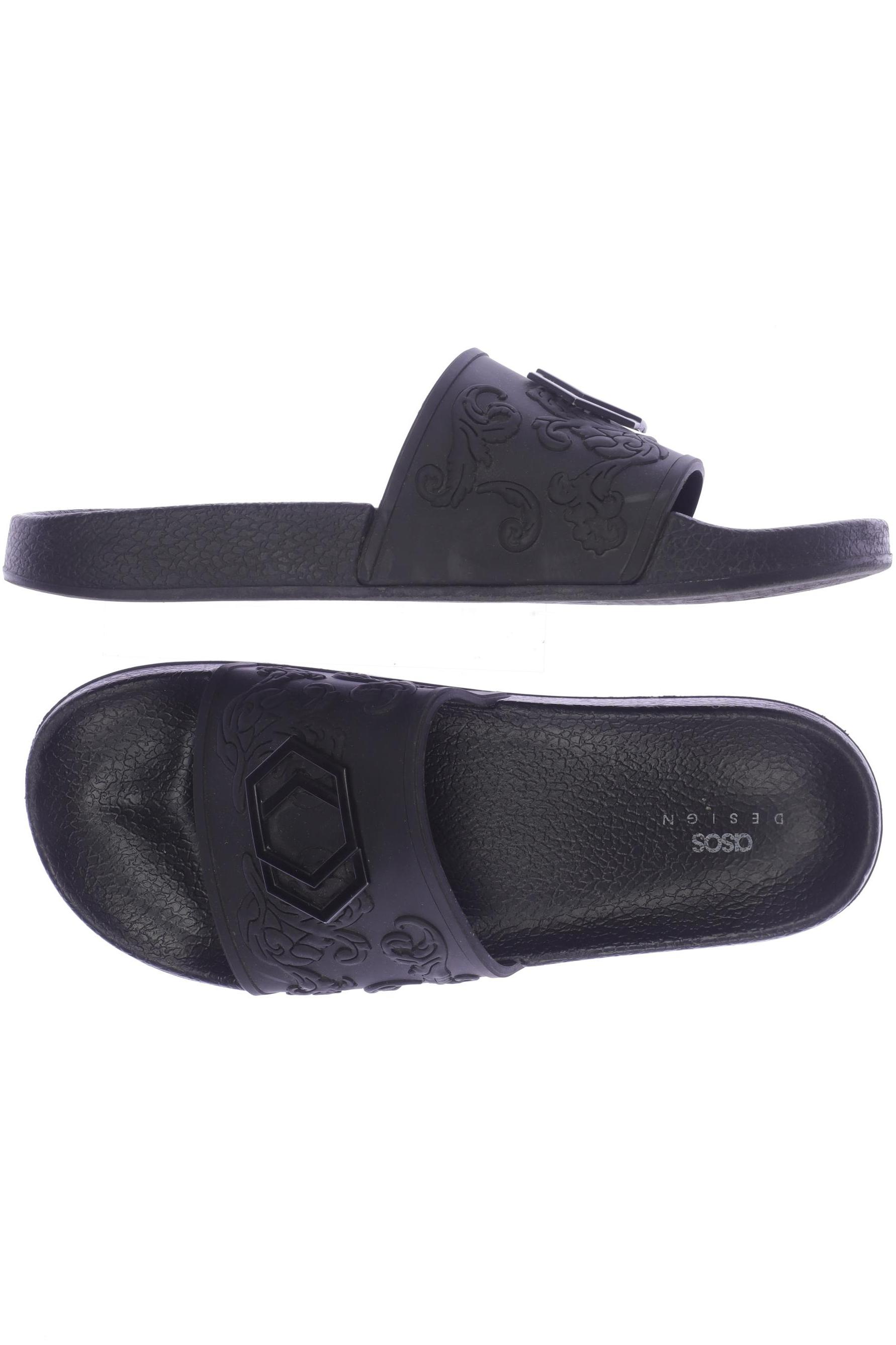 

asos Herren Sandale, schwarz, Gr. 42