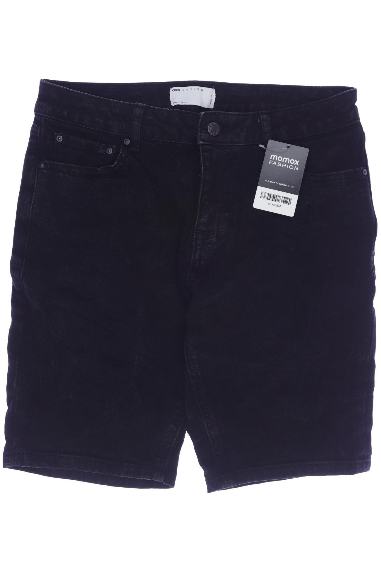 

asos Herren Shorts, schwarz, Gr. 30