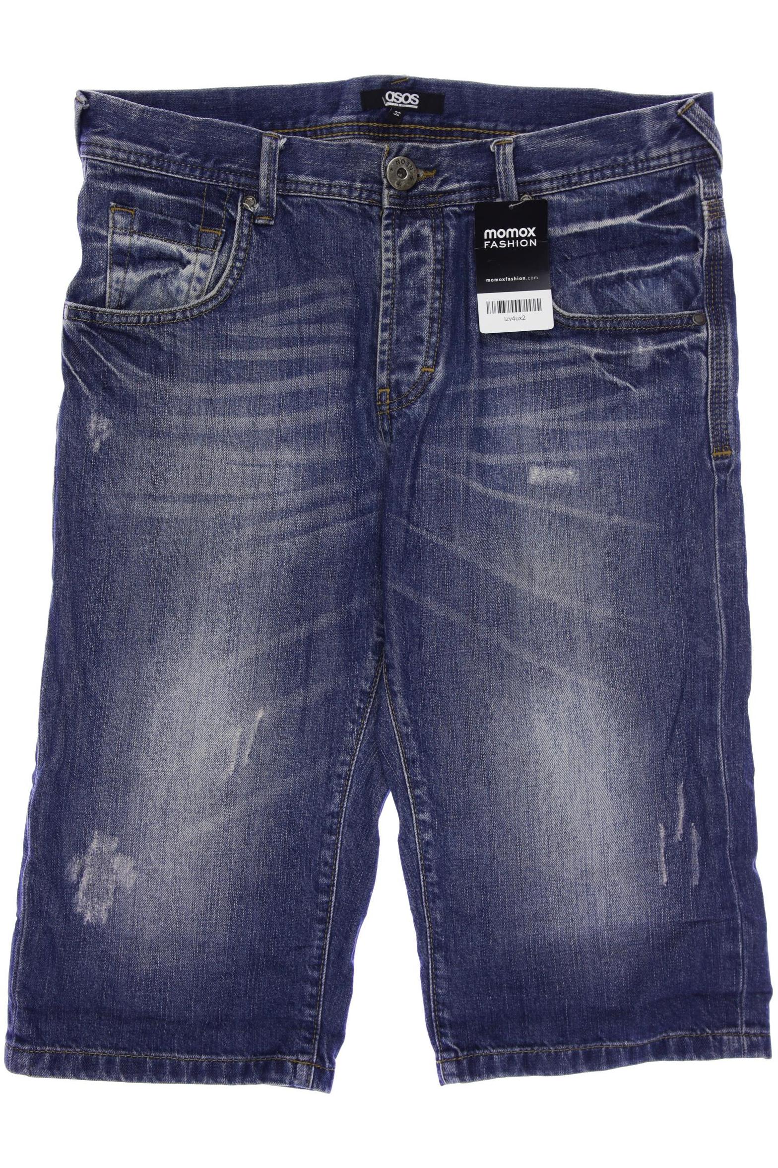 

asos Herren Shorts, blau, Gr. 32