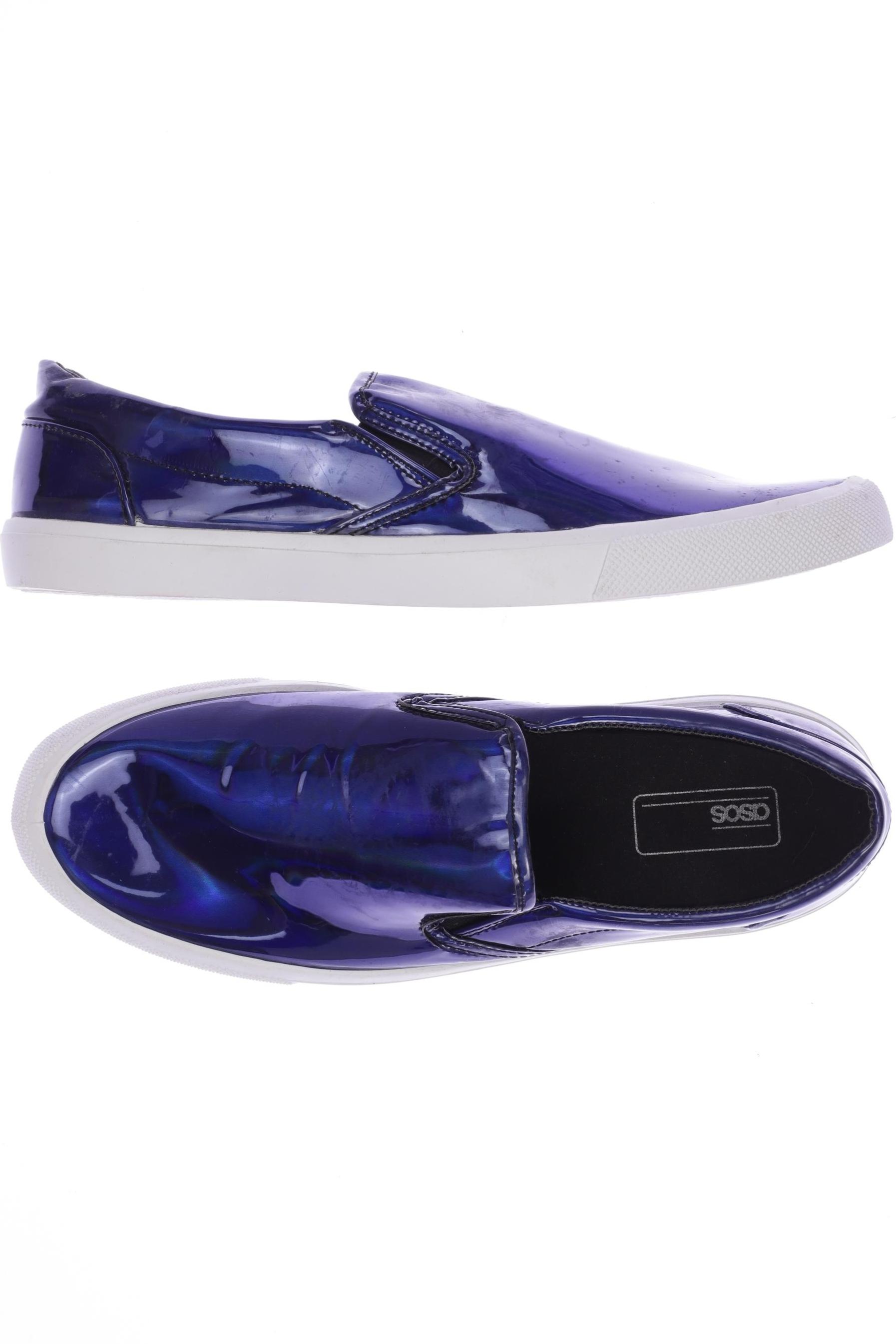 

asos Herren Sneakers, marineblau, Gr. 44