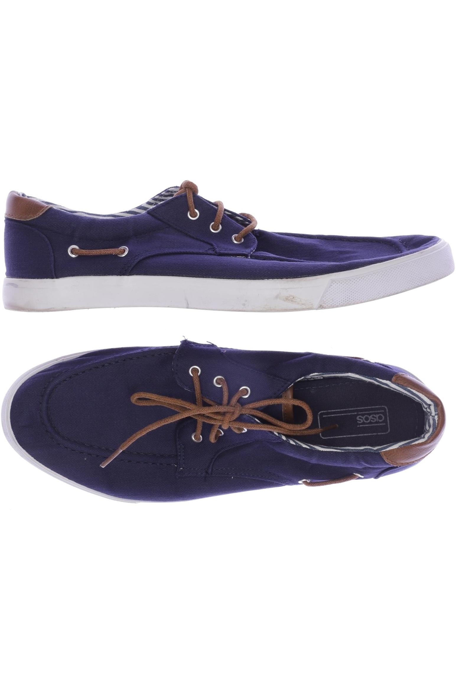

asos Herren Sneakers, marineblau, Gr. 11
