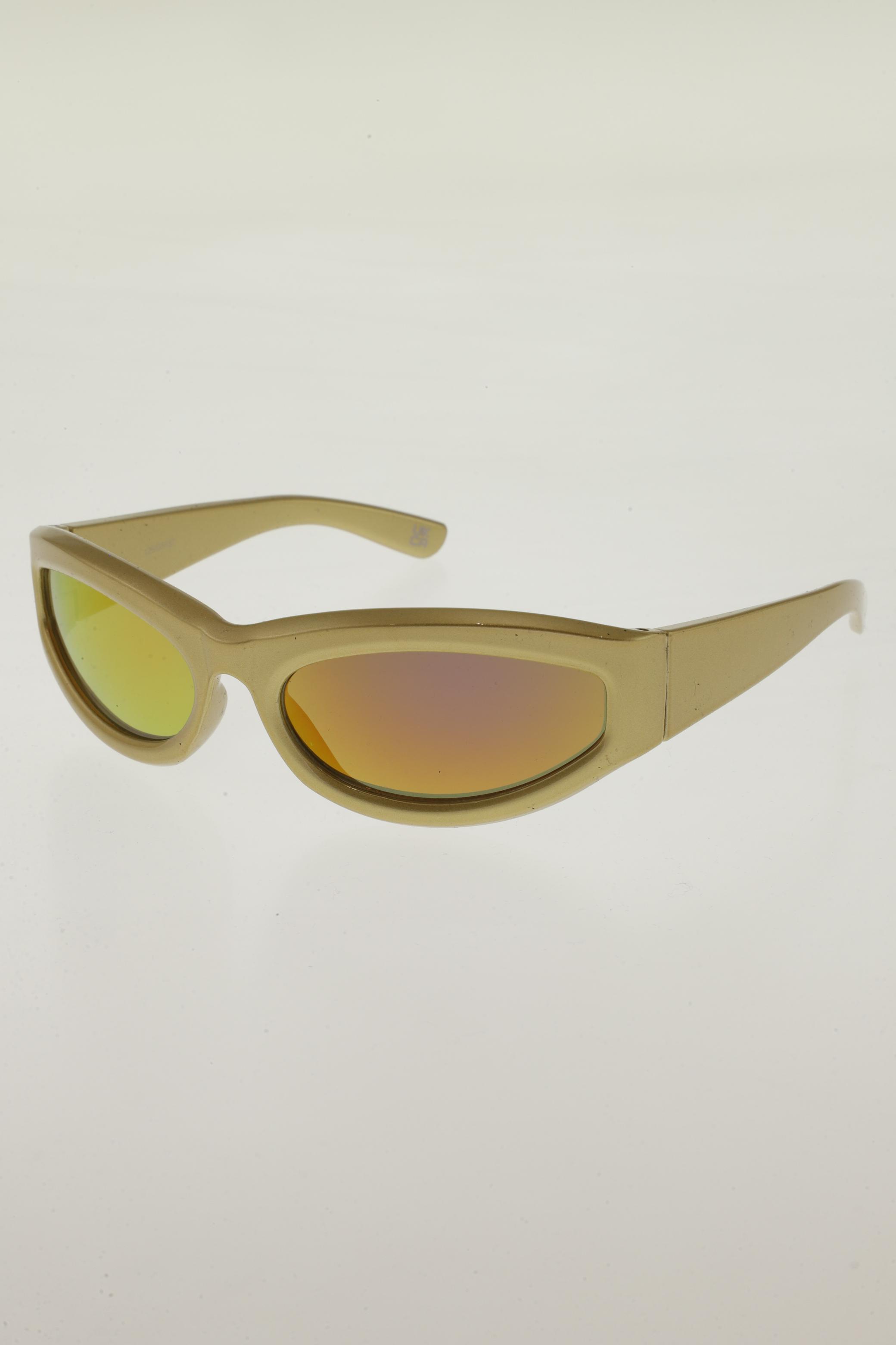 

asos Herren Sonnenbrille, gold, Gr.
