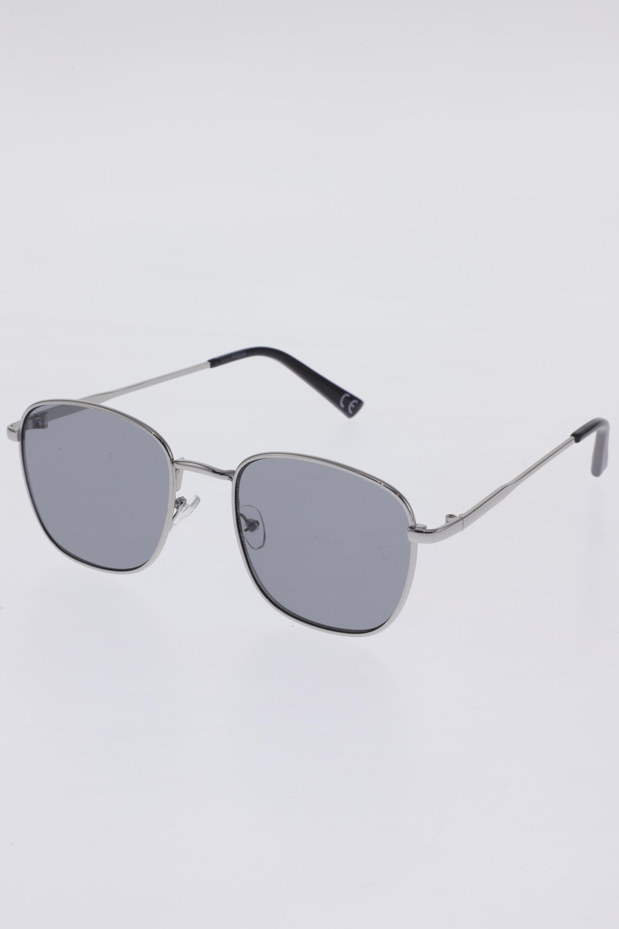 

asos Herren Sonnenbrille, silber, Gr.